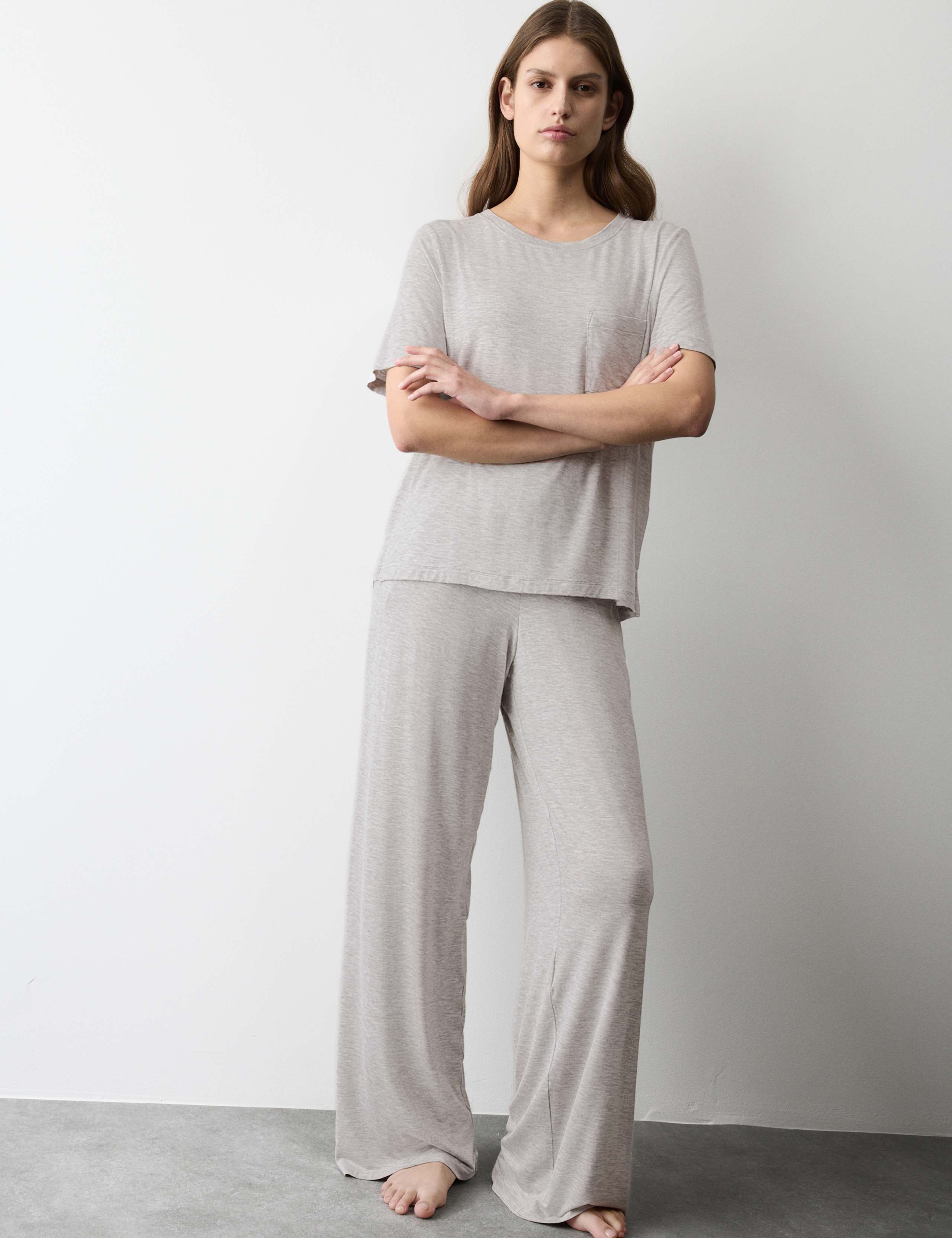 Pocket Detail Pyjama Set 6 of 6