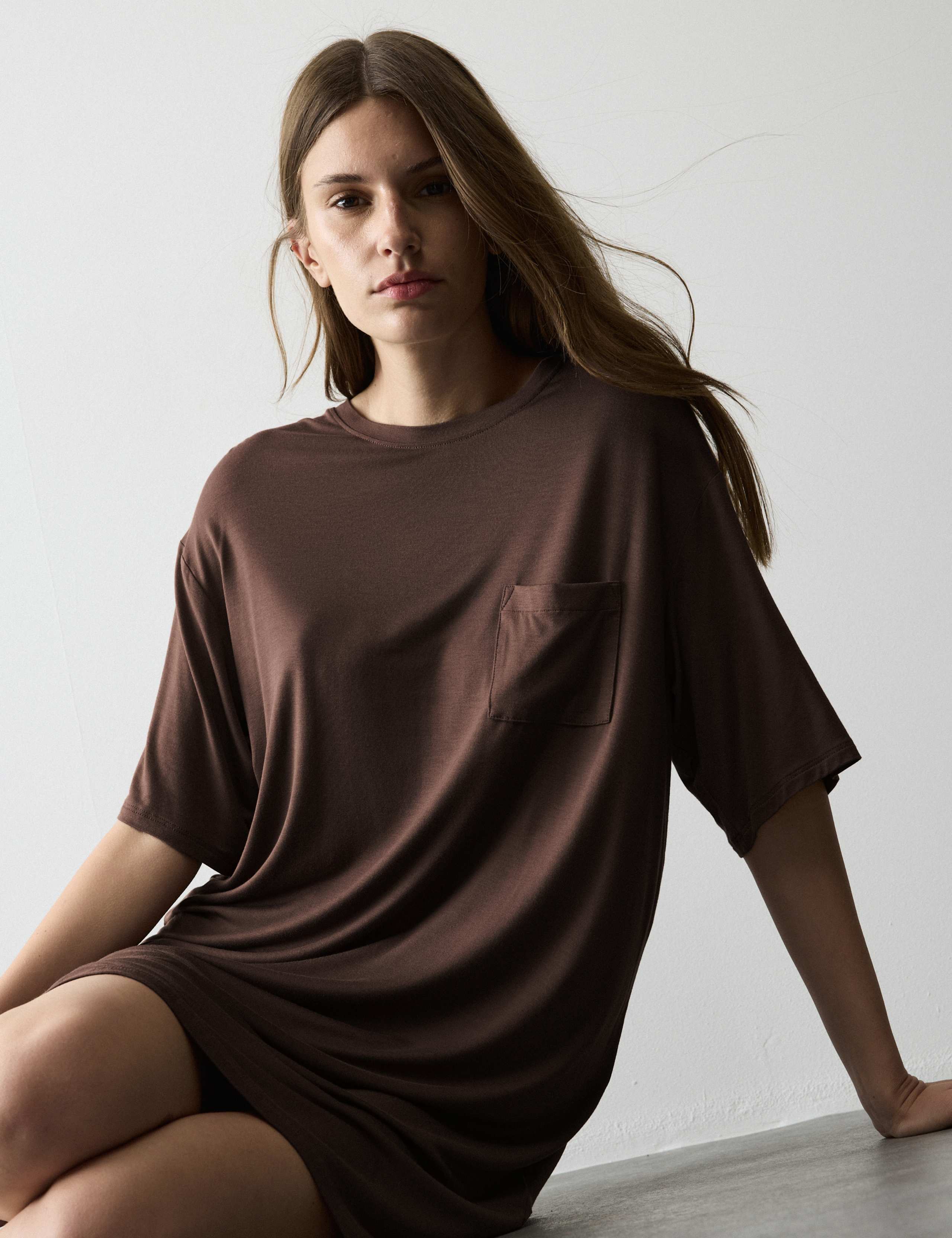 Pocket Detail Nightshirt