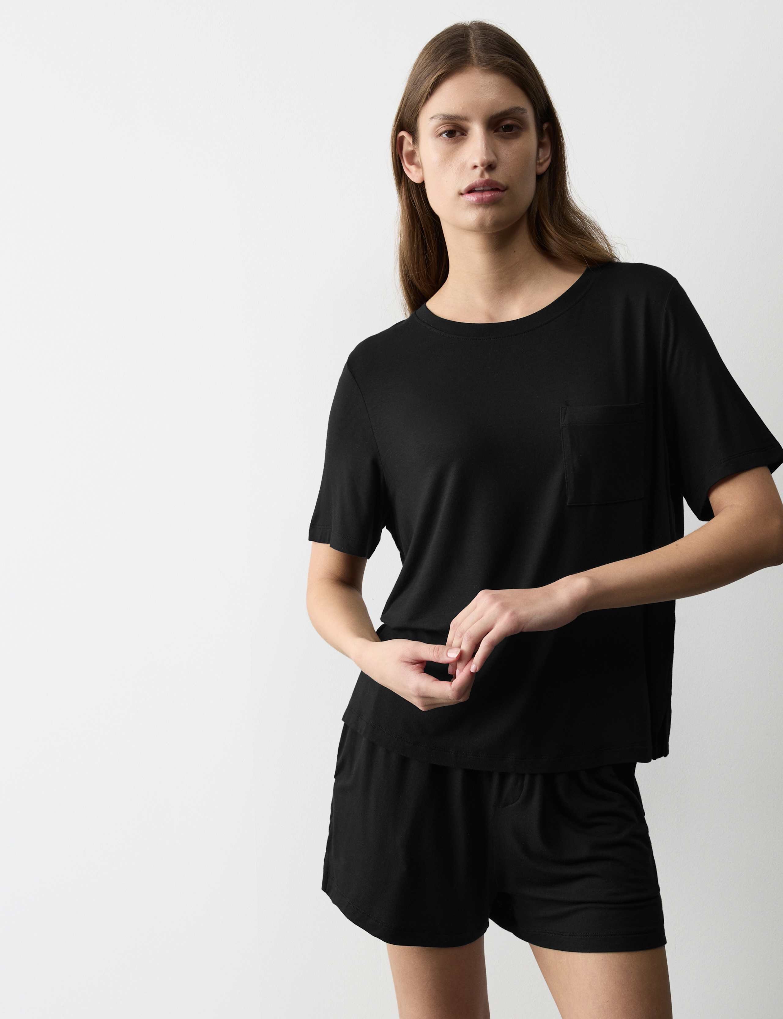 Pocket Detail Pyjama Top Set 6 of 6