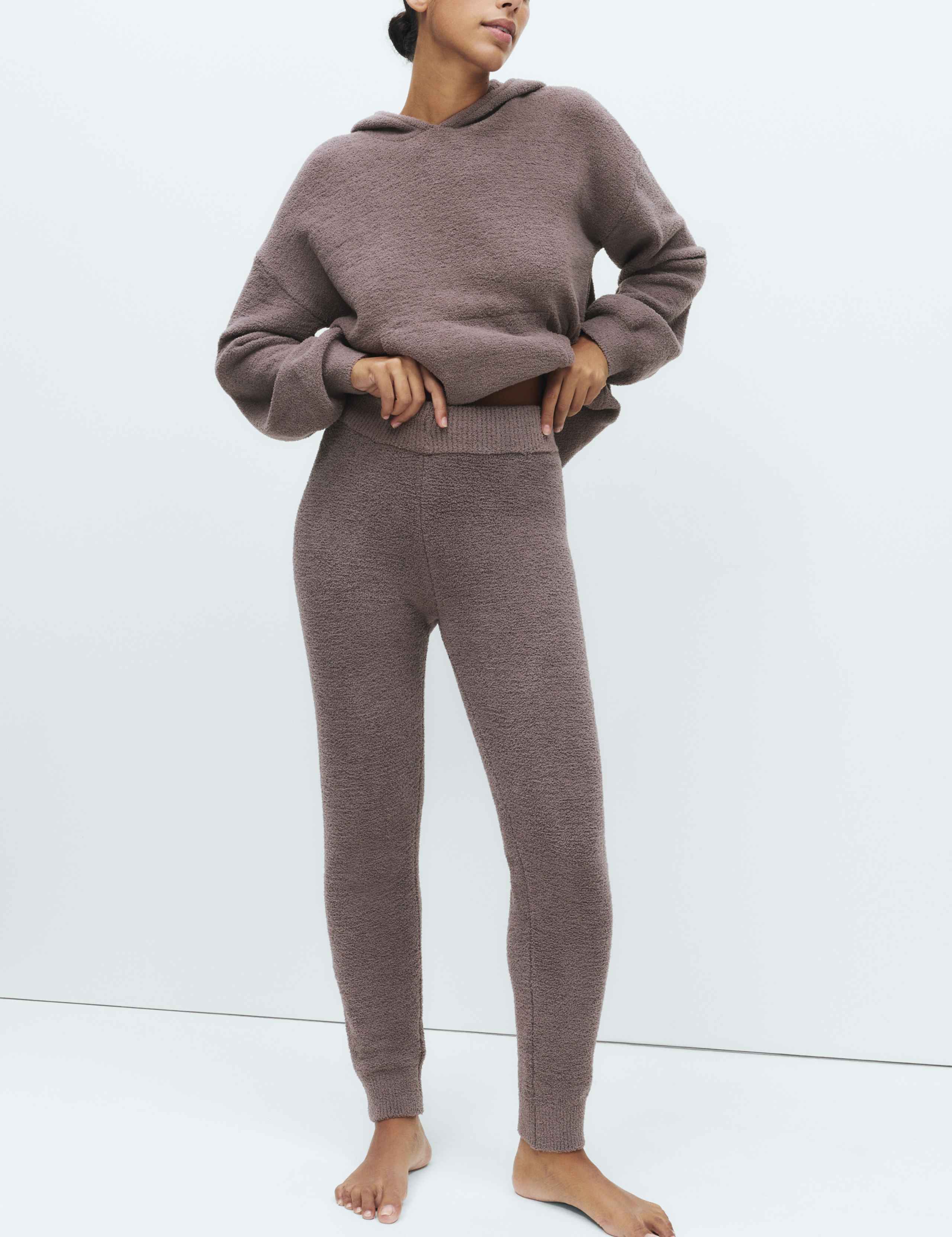 Cosy Bouclé Knit Hoodie Set 6 of 6