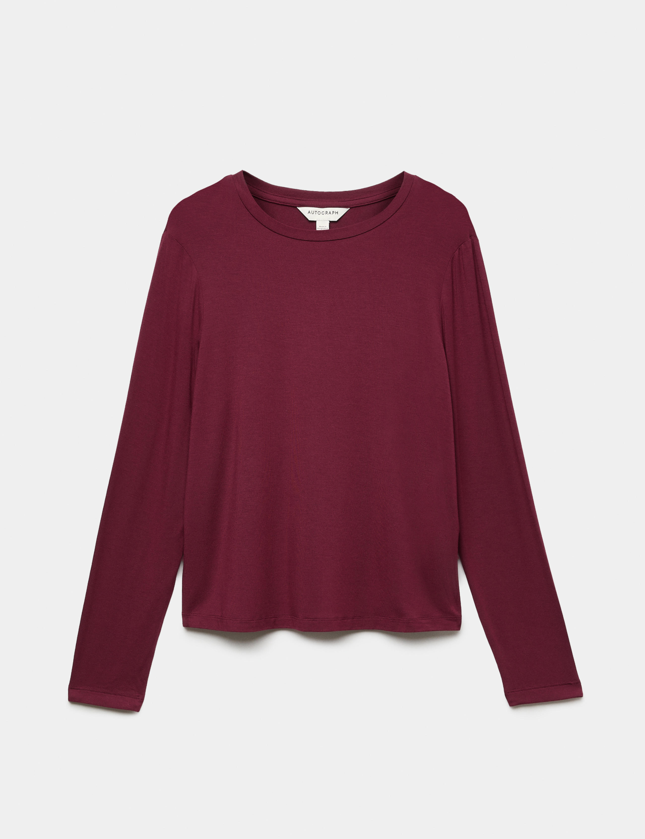 Modal Rich Long Sleeve Pyjama Top & Bottom Set 3 of 6