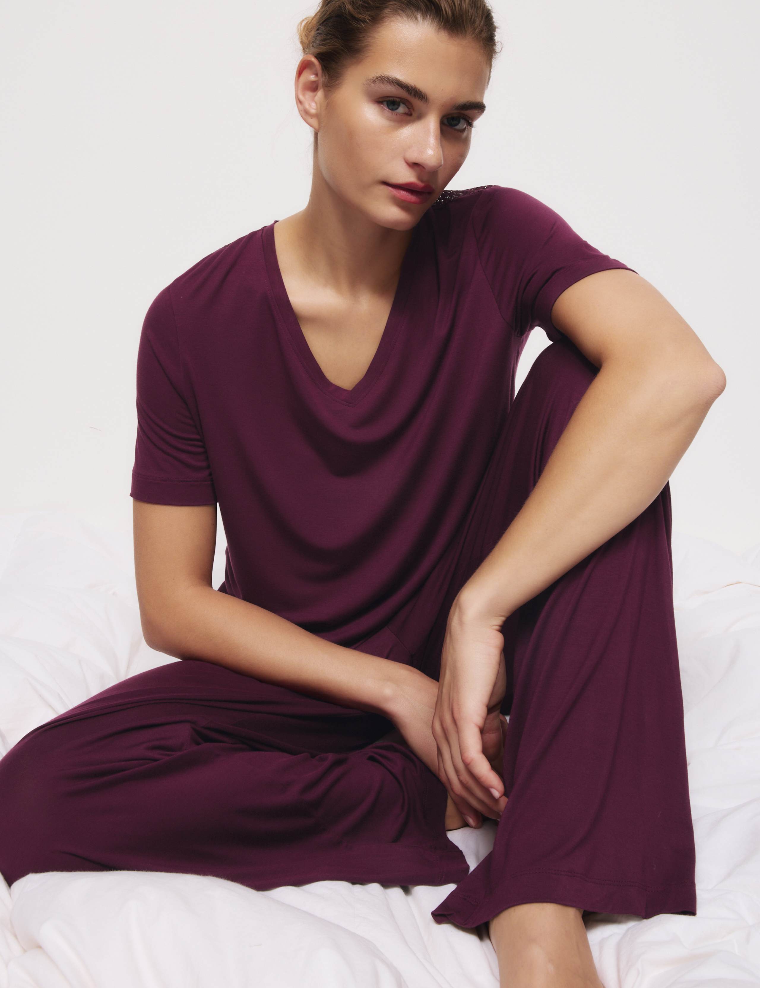 Viscose Lace Ss Ll Pj