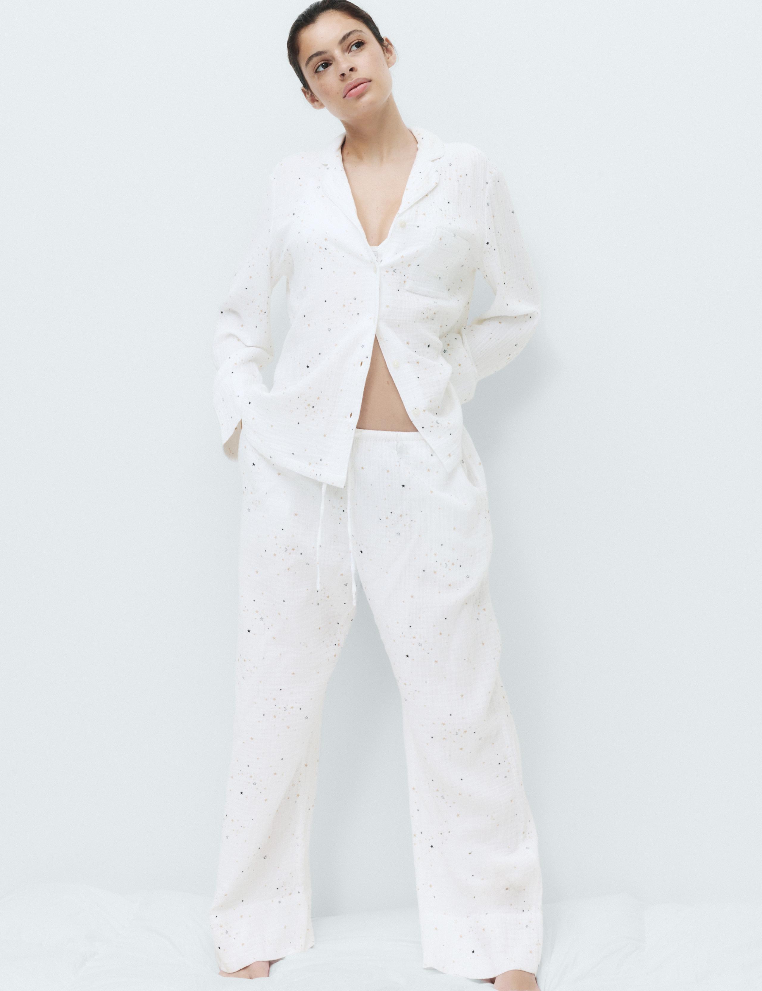 Muslin Cool Comfort™ Star Revere Pyjama Set