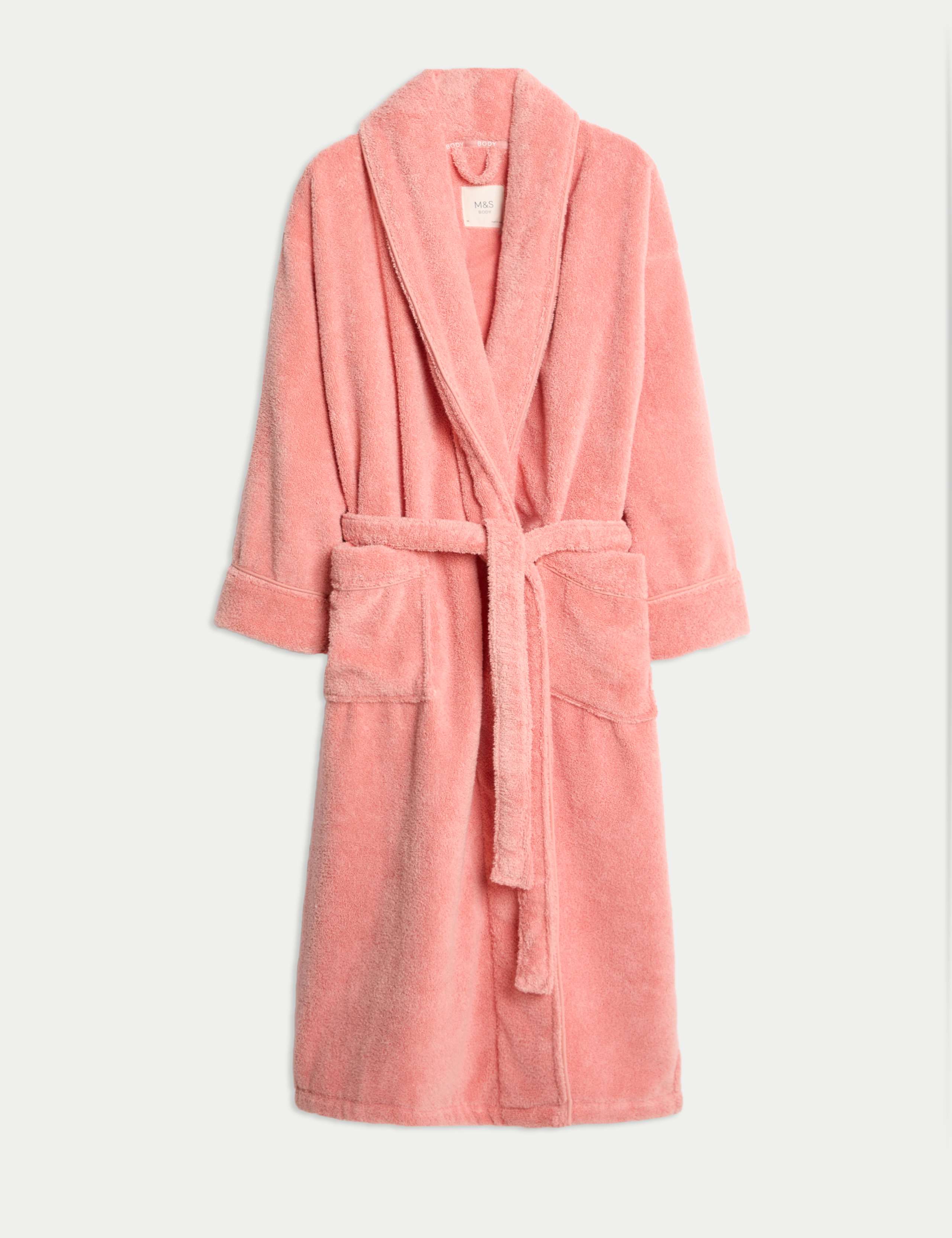 Pure Cotton Towelling Dressing Gown