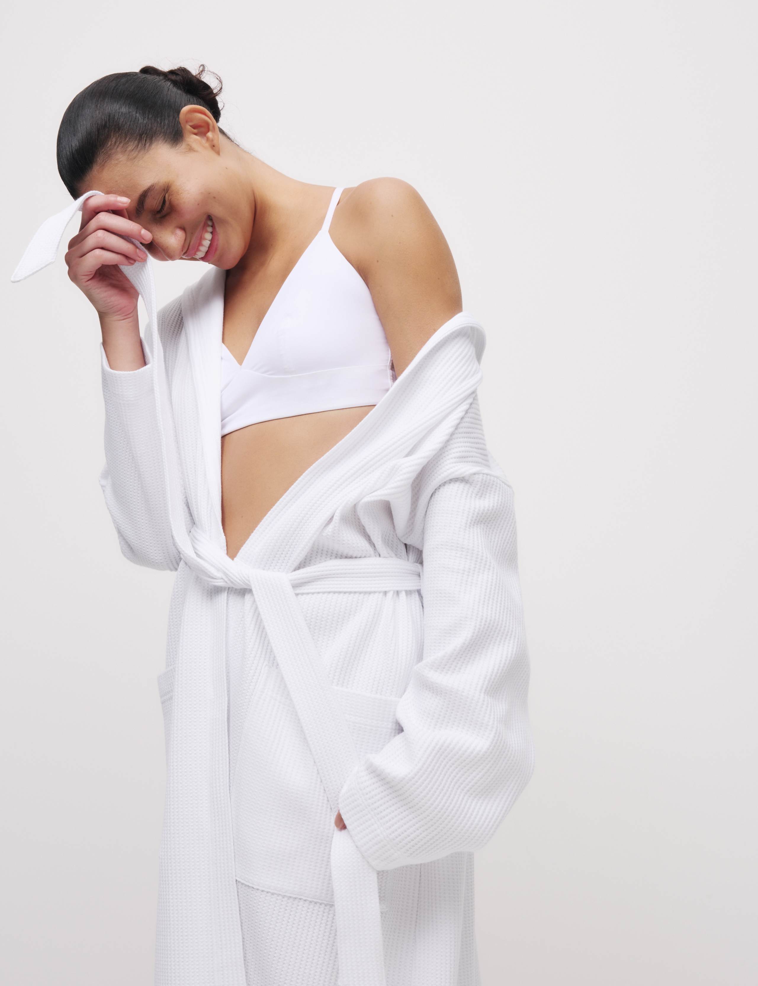 Jersey Waffle Dressing Gown