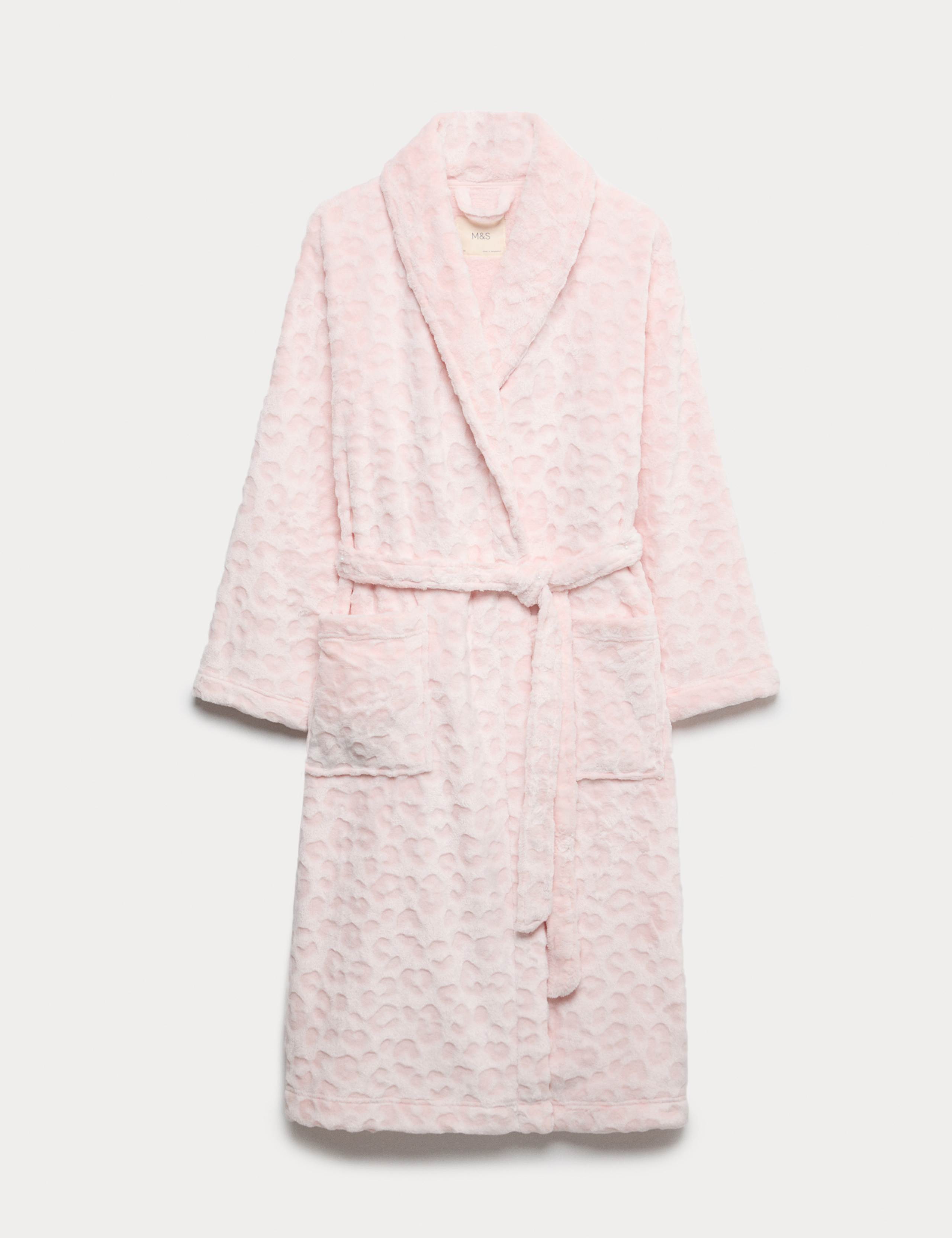 Animal Print Shimmer Dressing Gown
