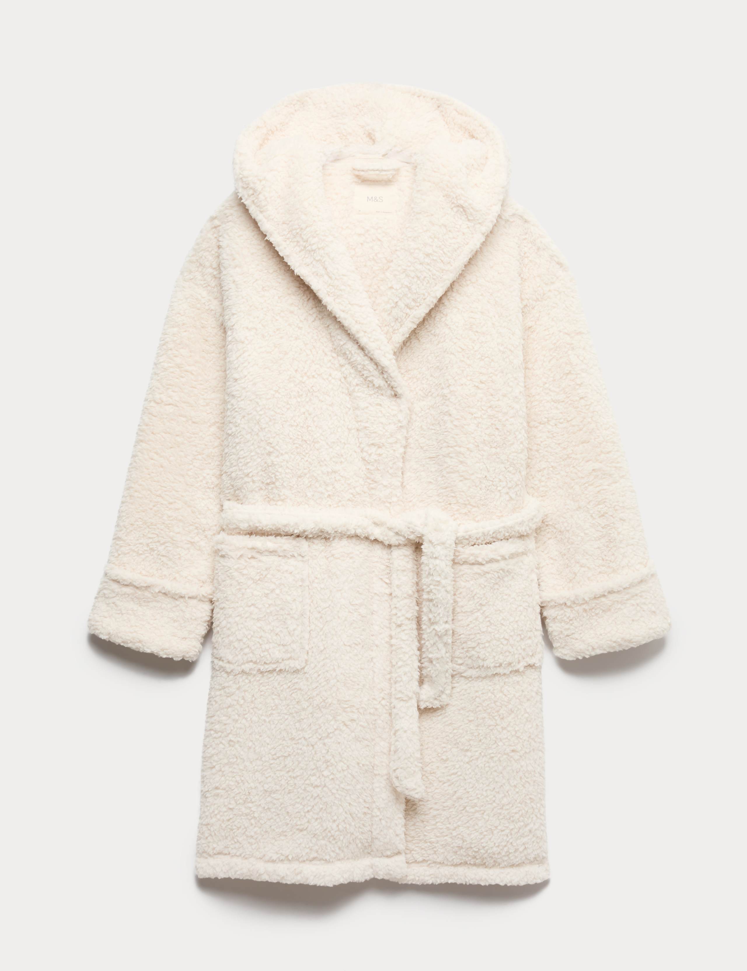 Borg Short Dressing Gown