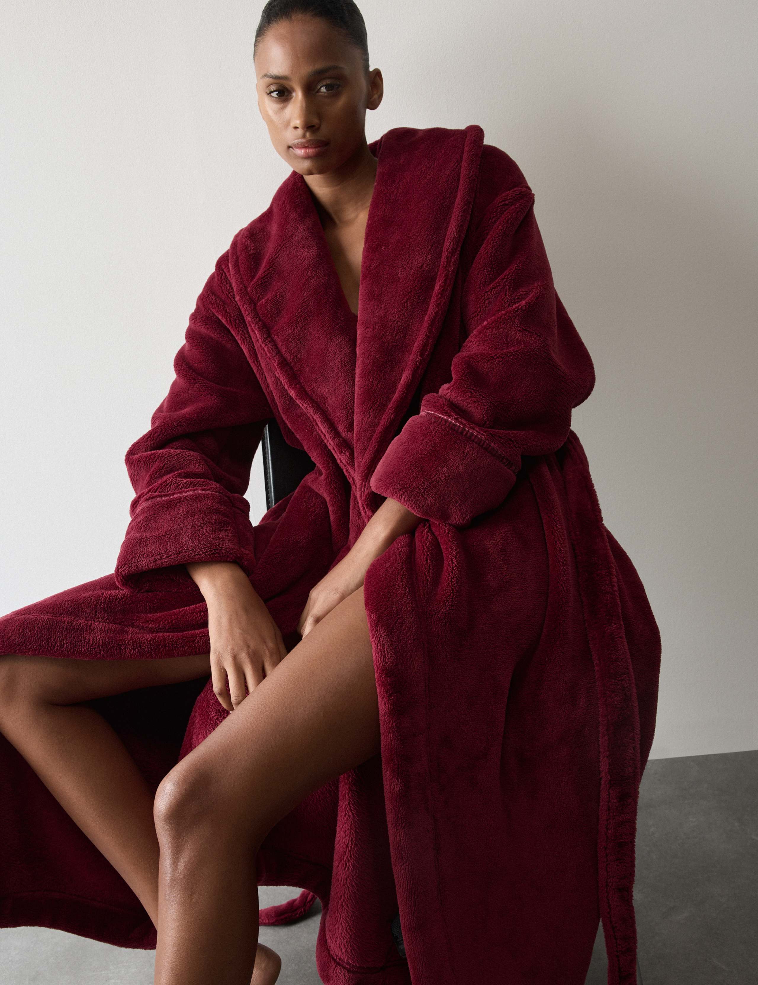 Premium Short Pile Dressing Gown