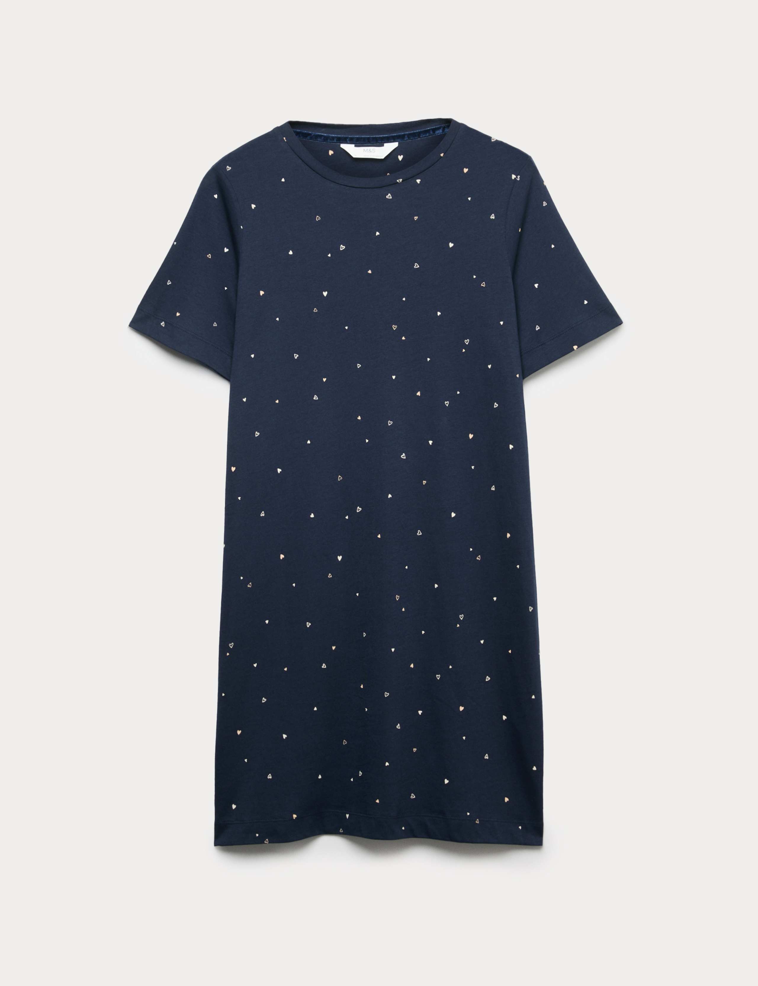 Cotton Modal Printed Nightshirt