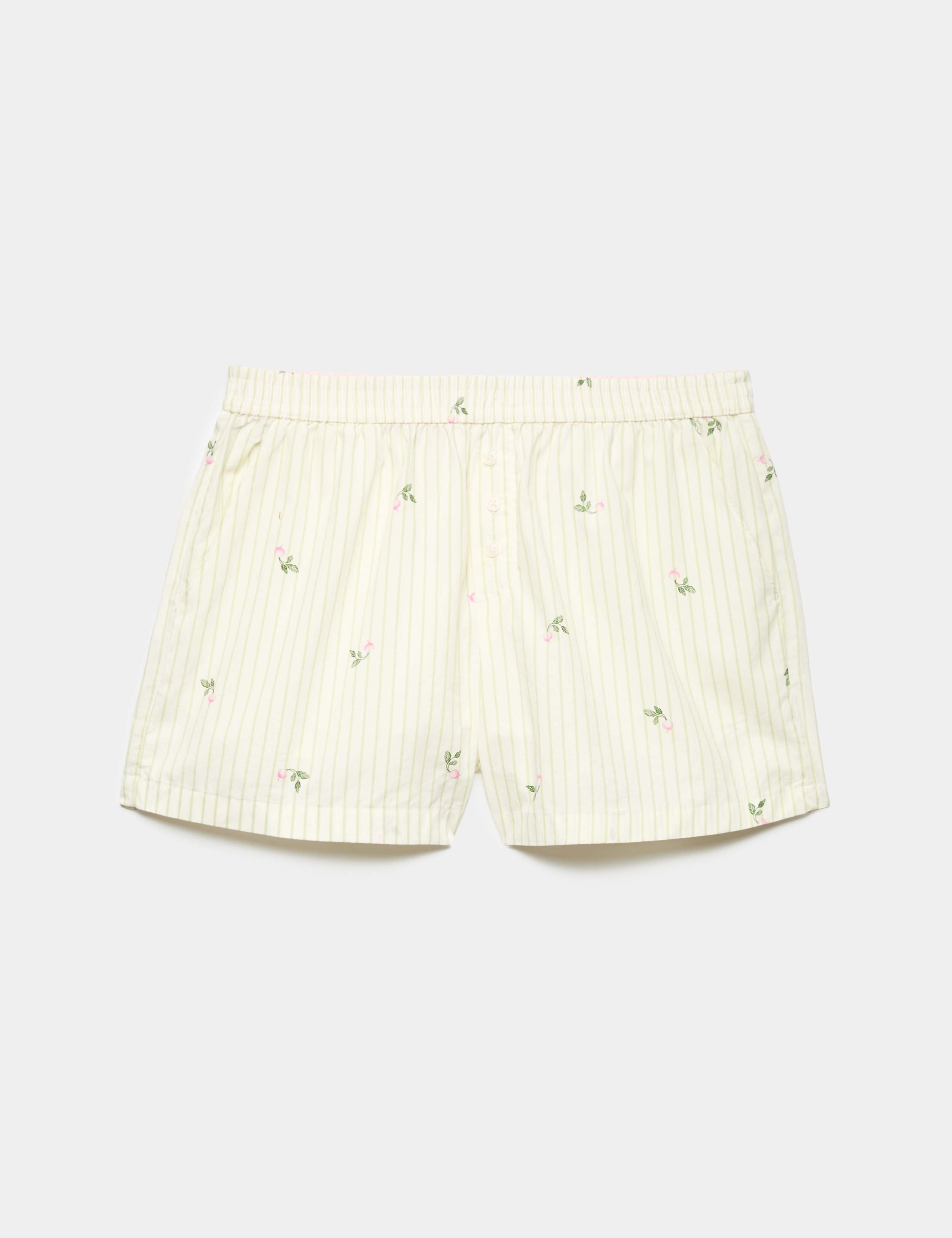 Pure Cotton Radish Printed Pyjama Shorts