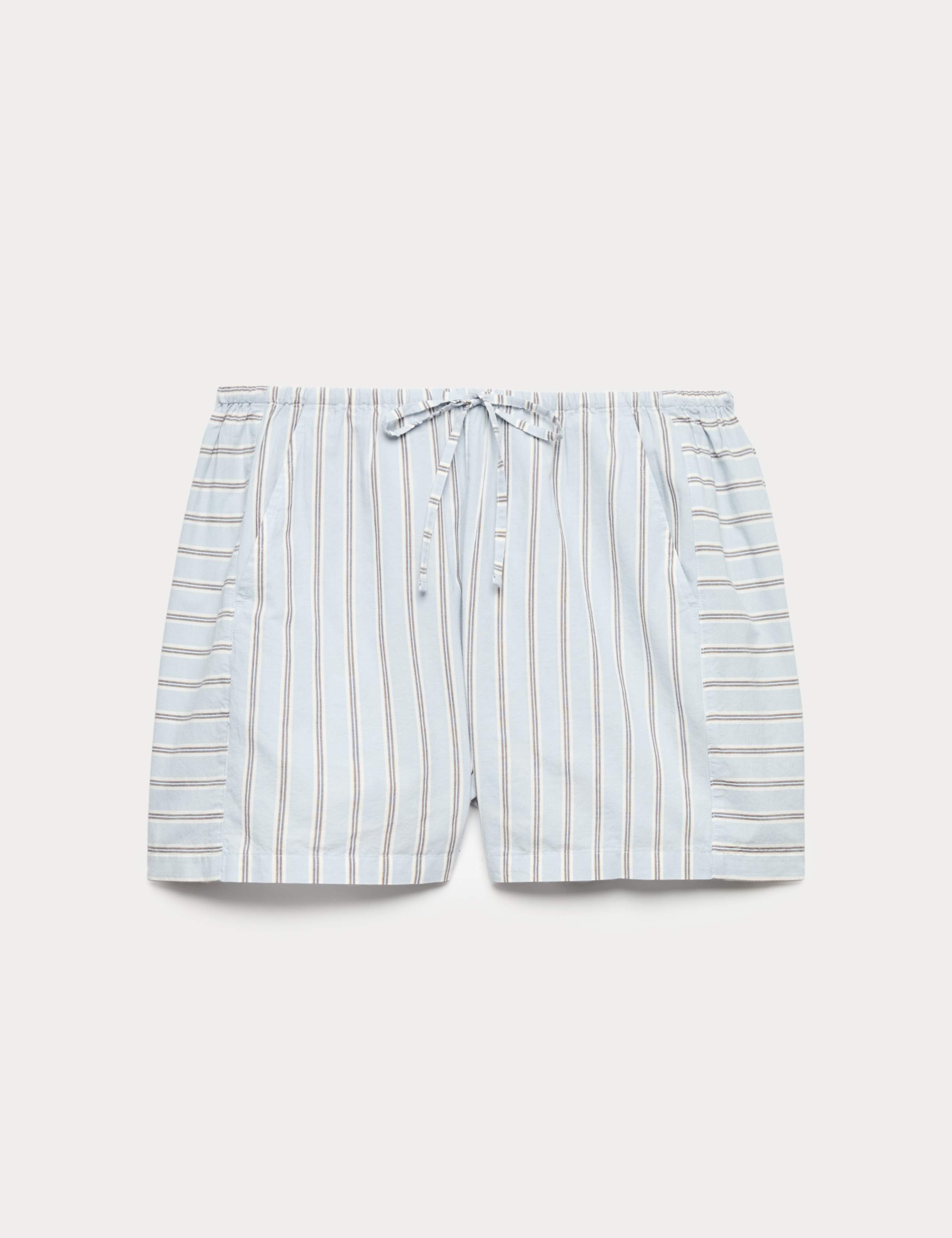 Pure Cotton Striped Pyjama Shirt & Bottom Set 1 of 6