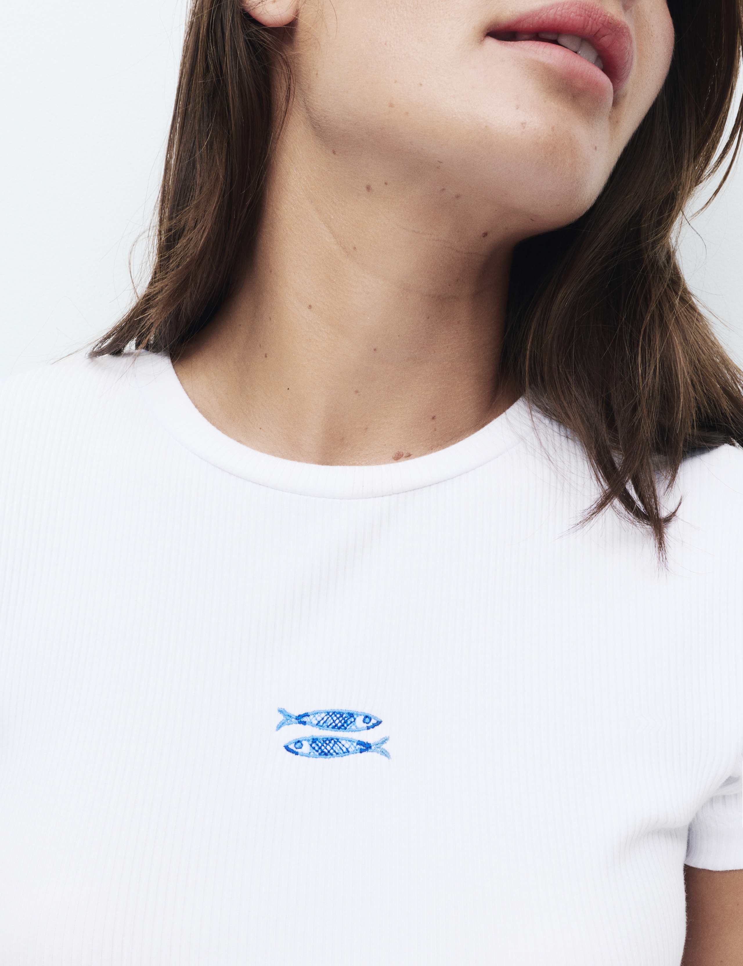 Cotton Modal Ribbed Pyjama T-Shirt Set 1 of 3