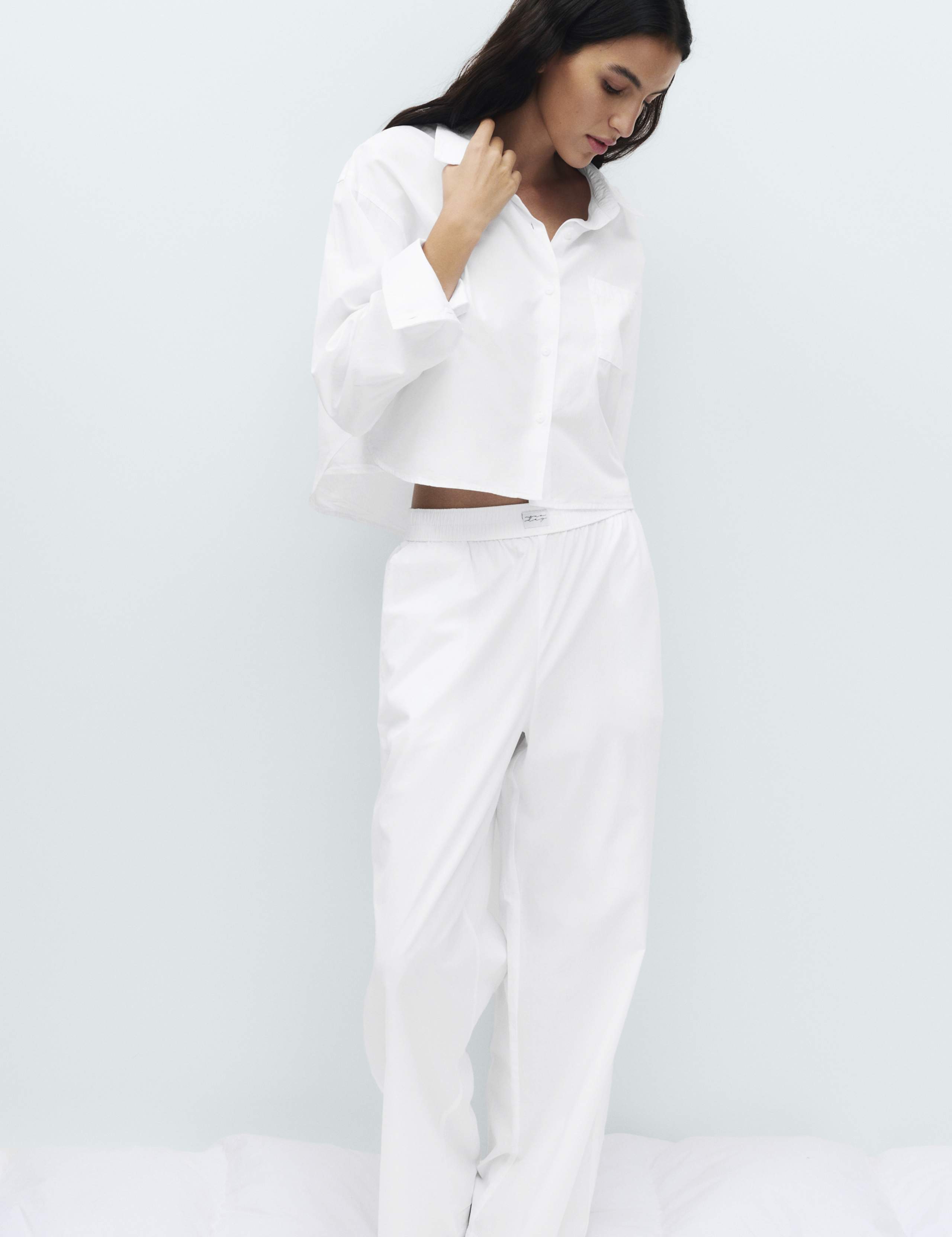 Pure Cotton Pyjama Shirt