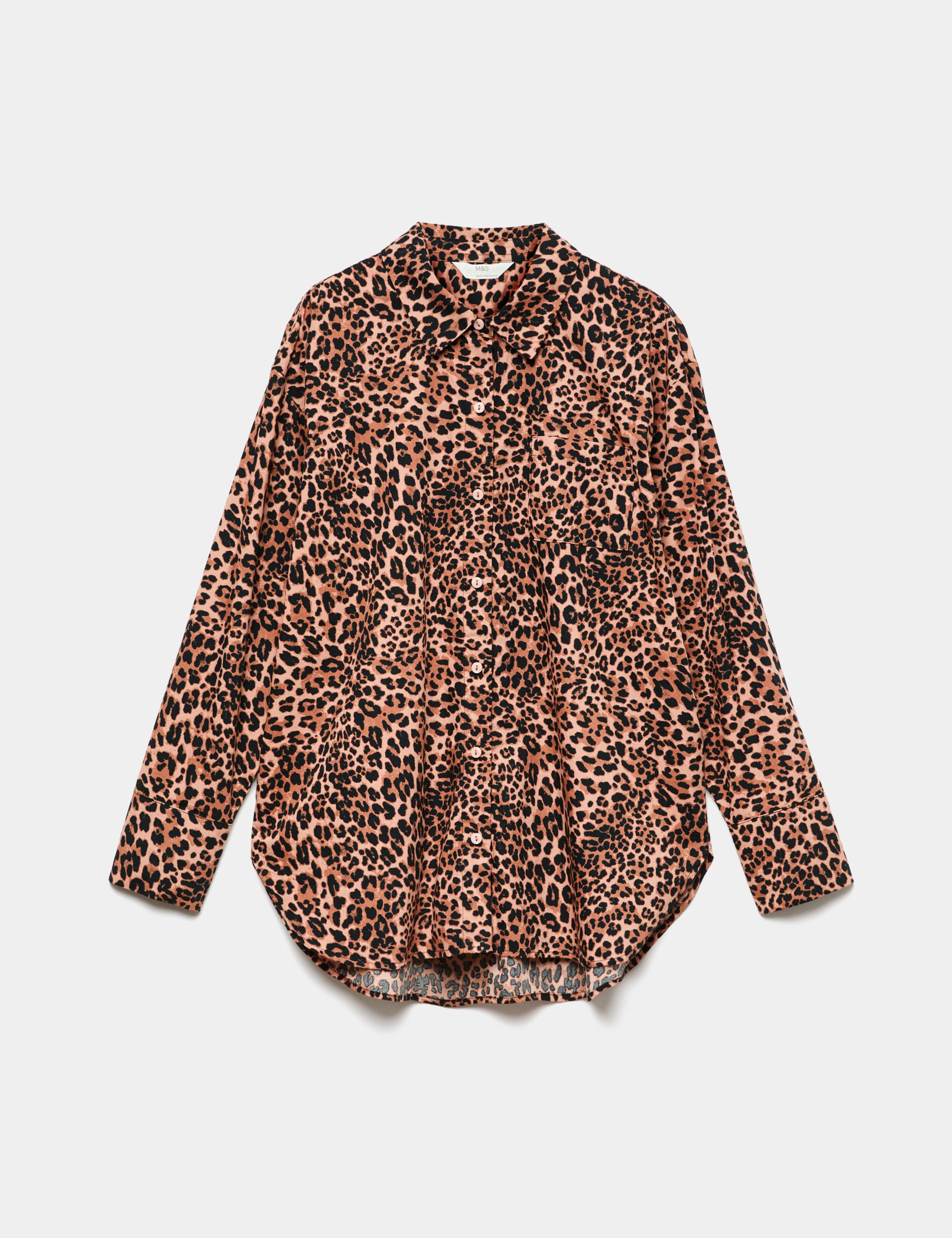 Pure Cotton Animal Print Pyjama Top & Bottom Set 3 of 6