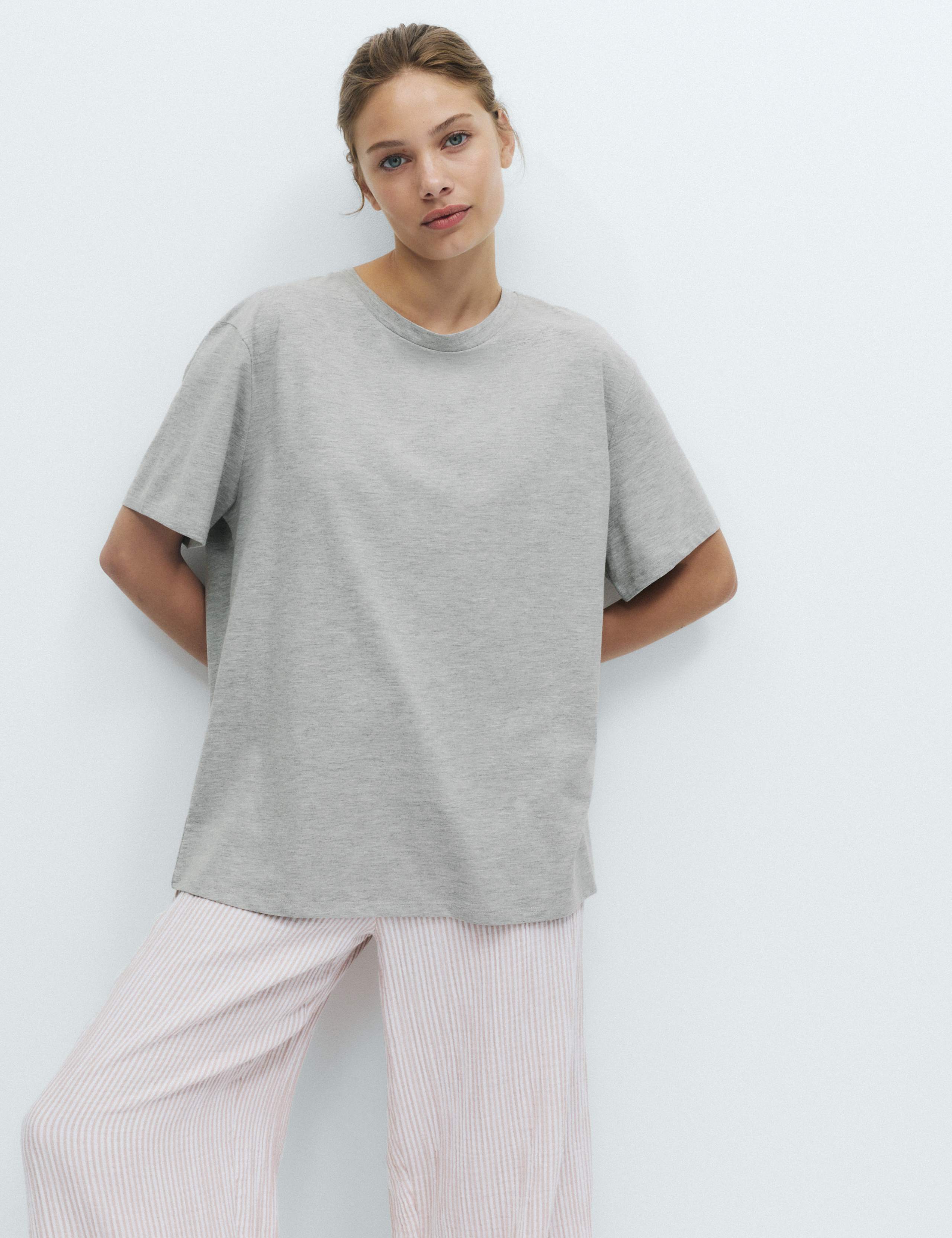 Pure Cotton Pyjama Top