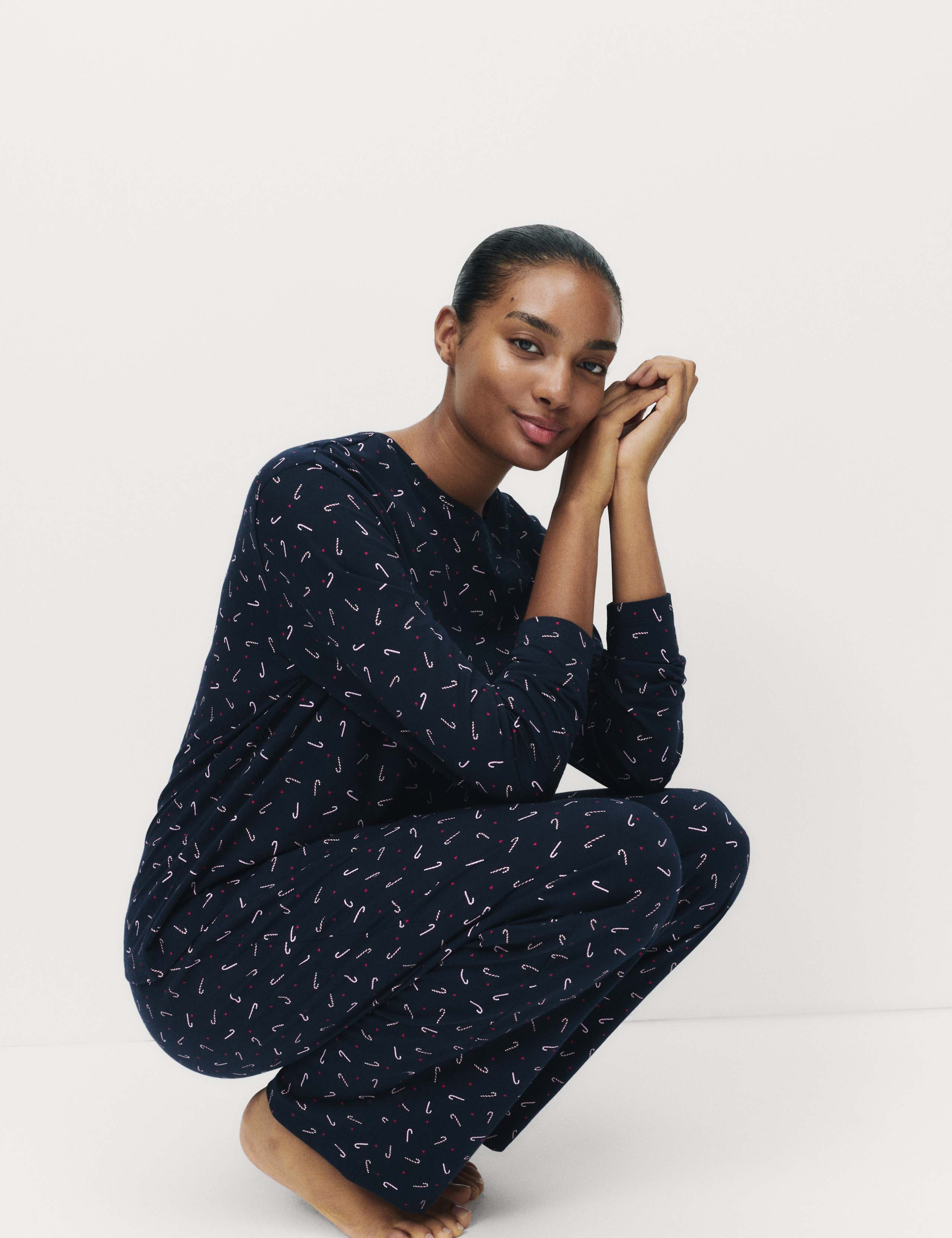 Pure Cotton Printed Pyjama Set