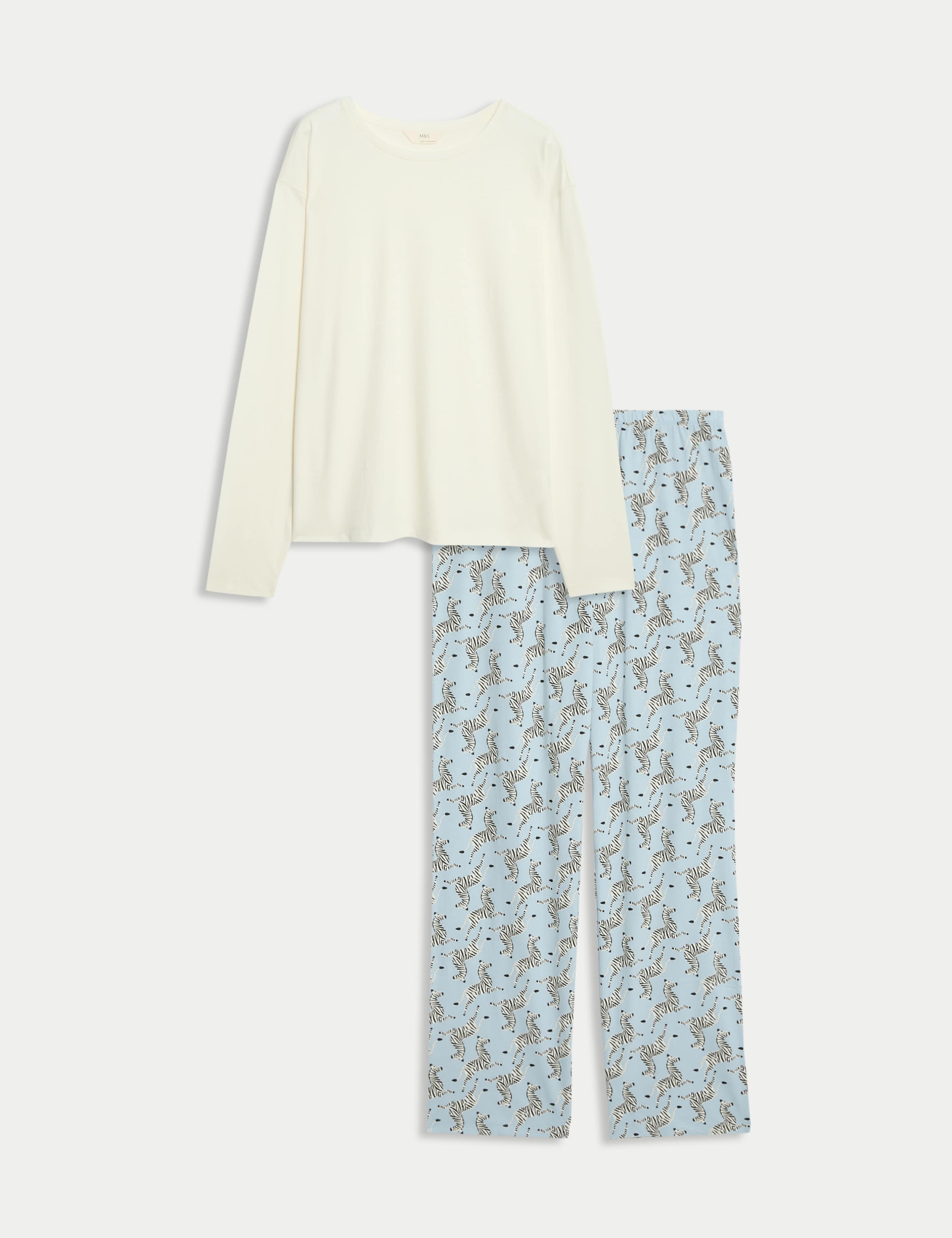 Pure Cotton Printed Pyjama Set