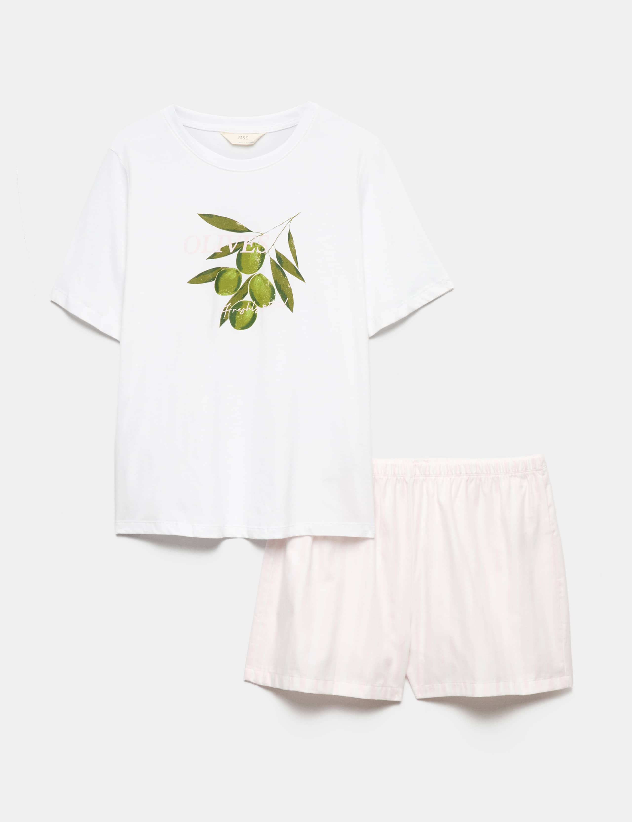 Cotton Rich Printed Shortie Set