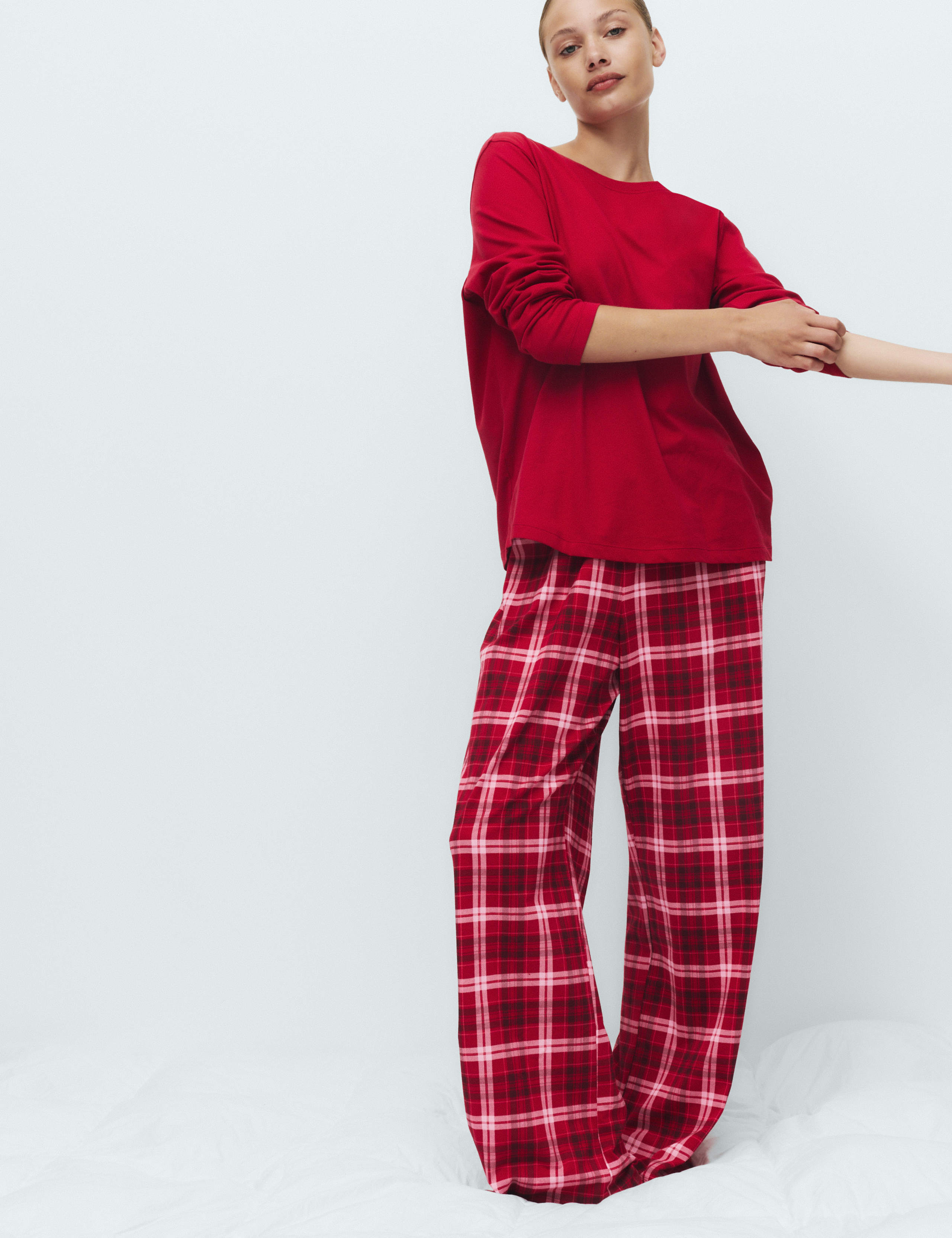 Pure Cotton Printed Pyjama Set