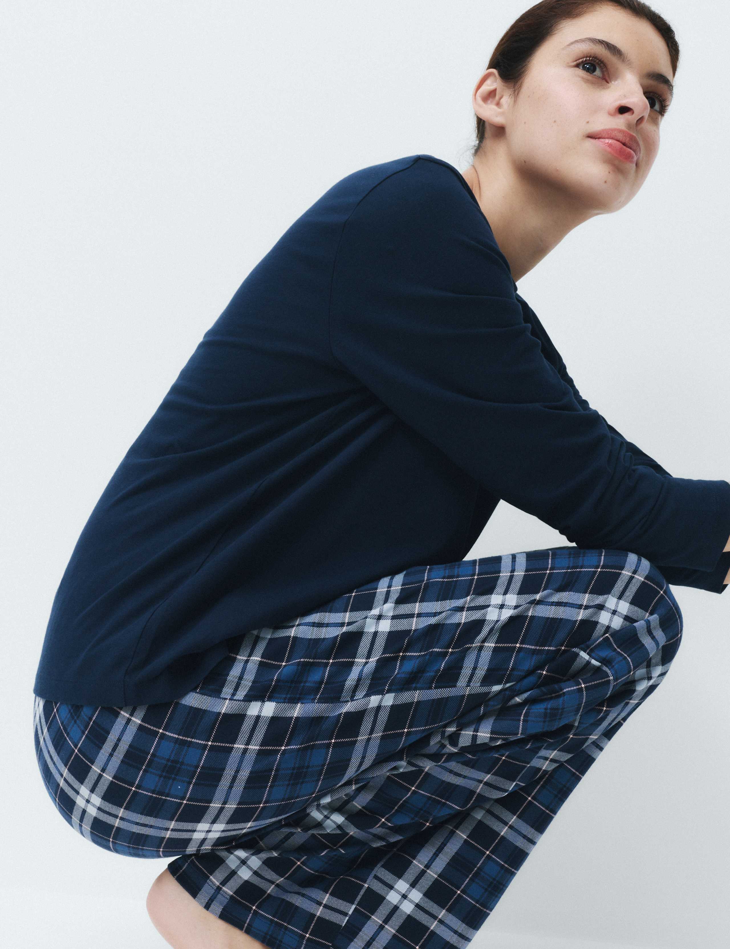 Pure Cotton Printed Pyjama Set