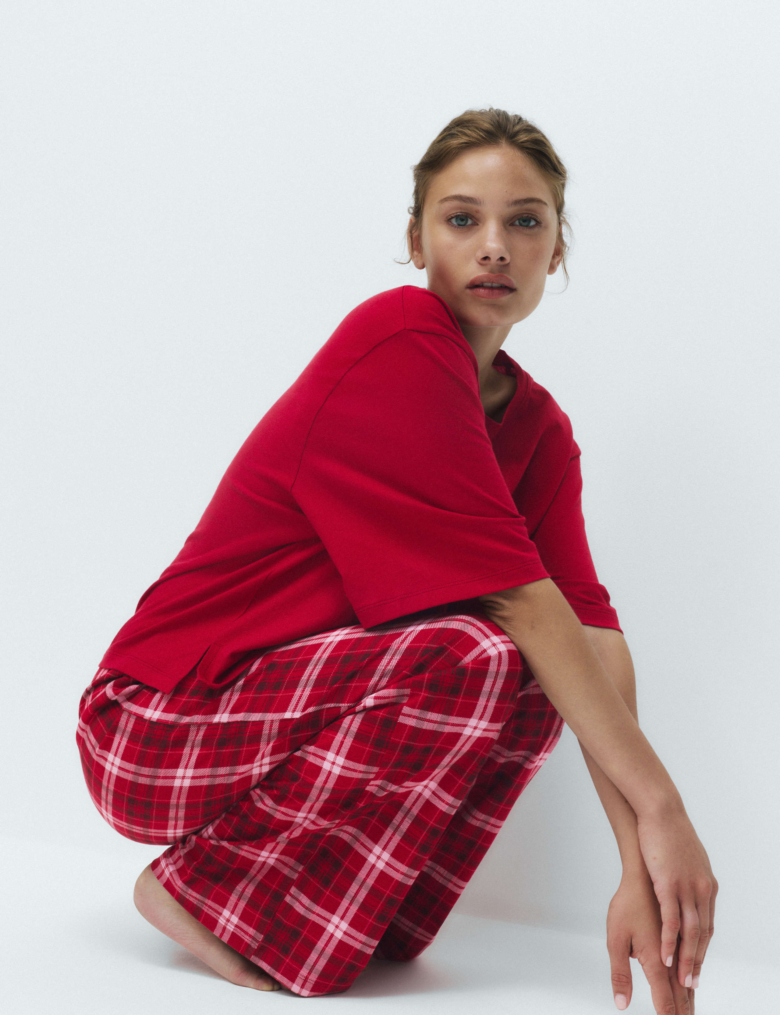 Pure Cotton Printed Drop Shoulder Pyjama Set