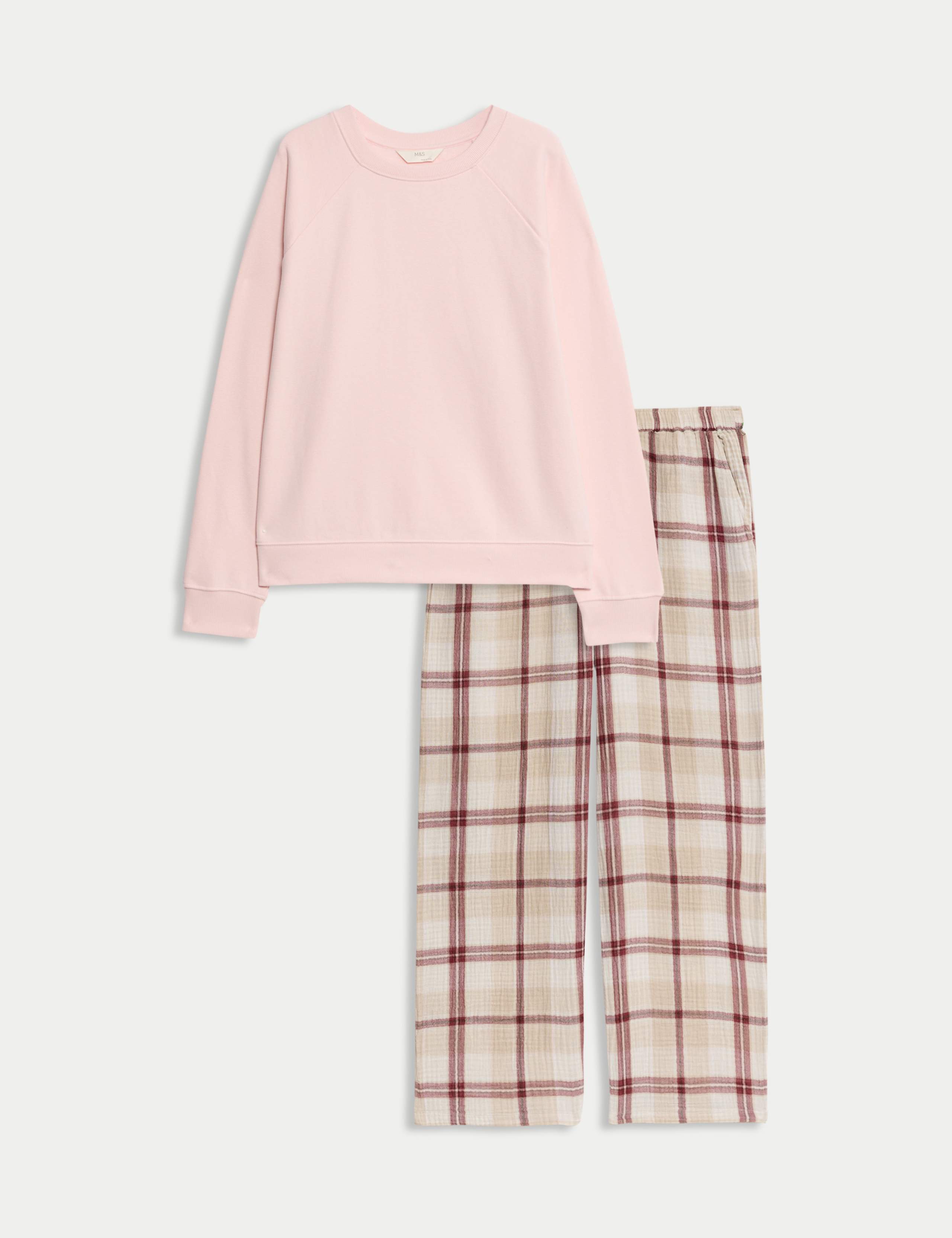 Cotton Rich Checked Pyjama Set
