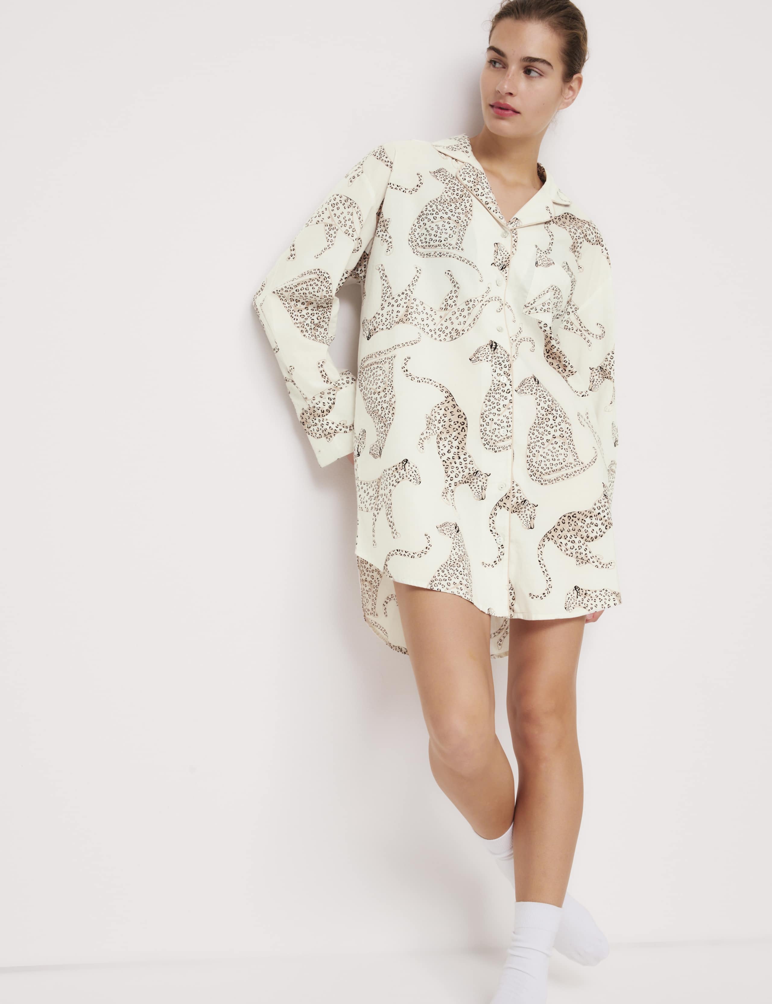 Cool comfort tm animal print nightshirt