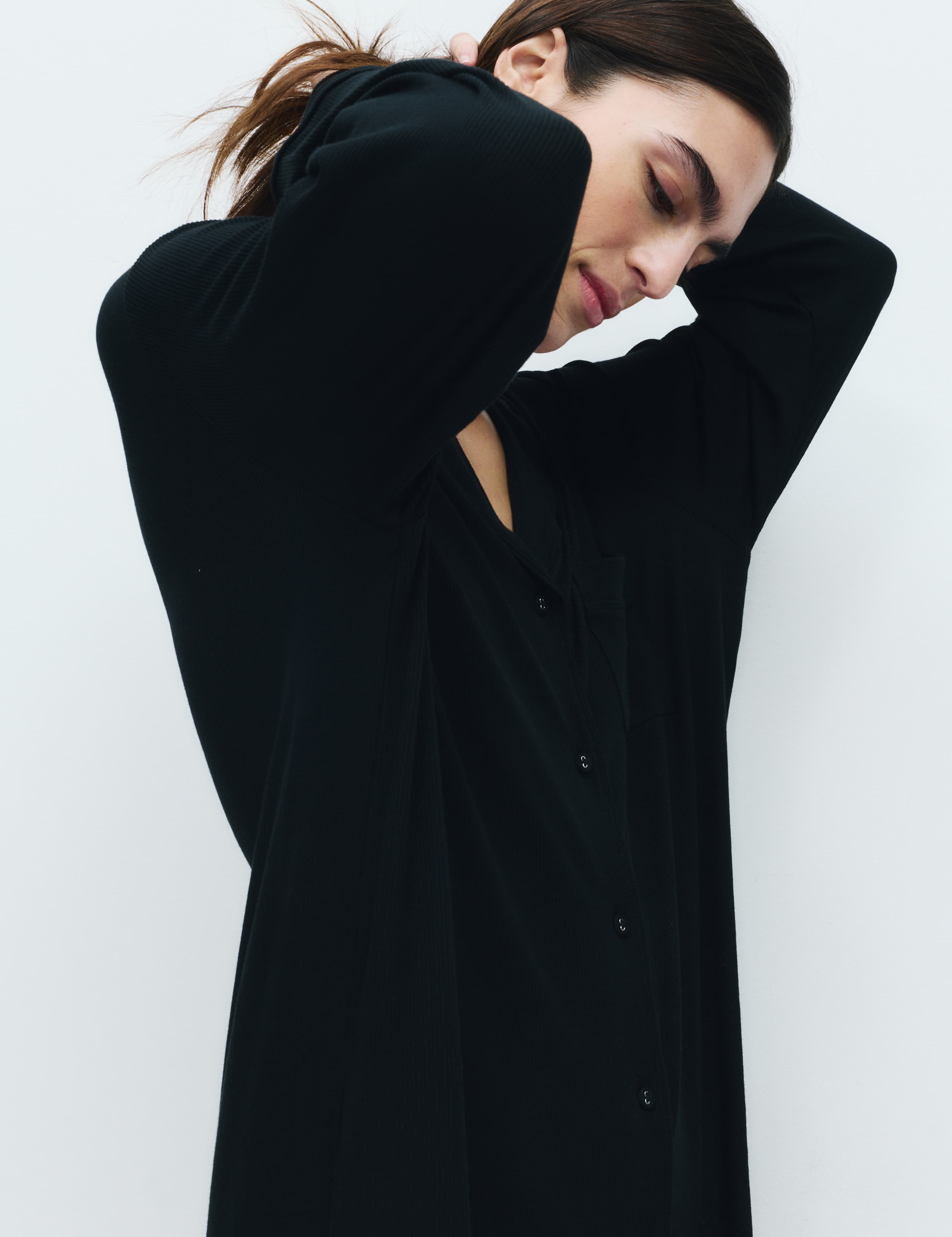 Ribbed Revere Nightshirt