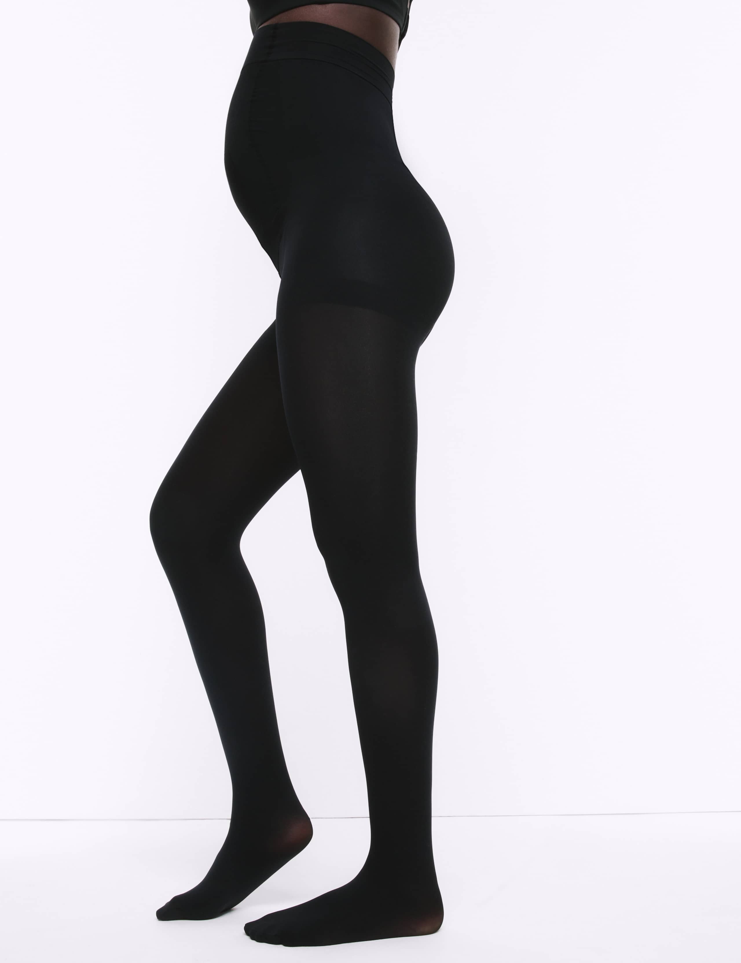 2pk 40 Denier Body Sensor Maternity Tights