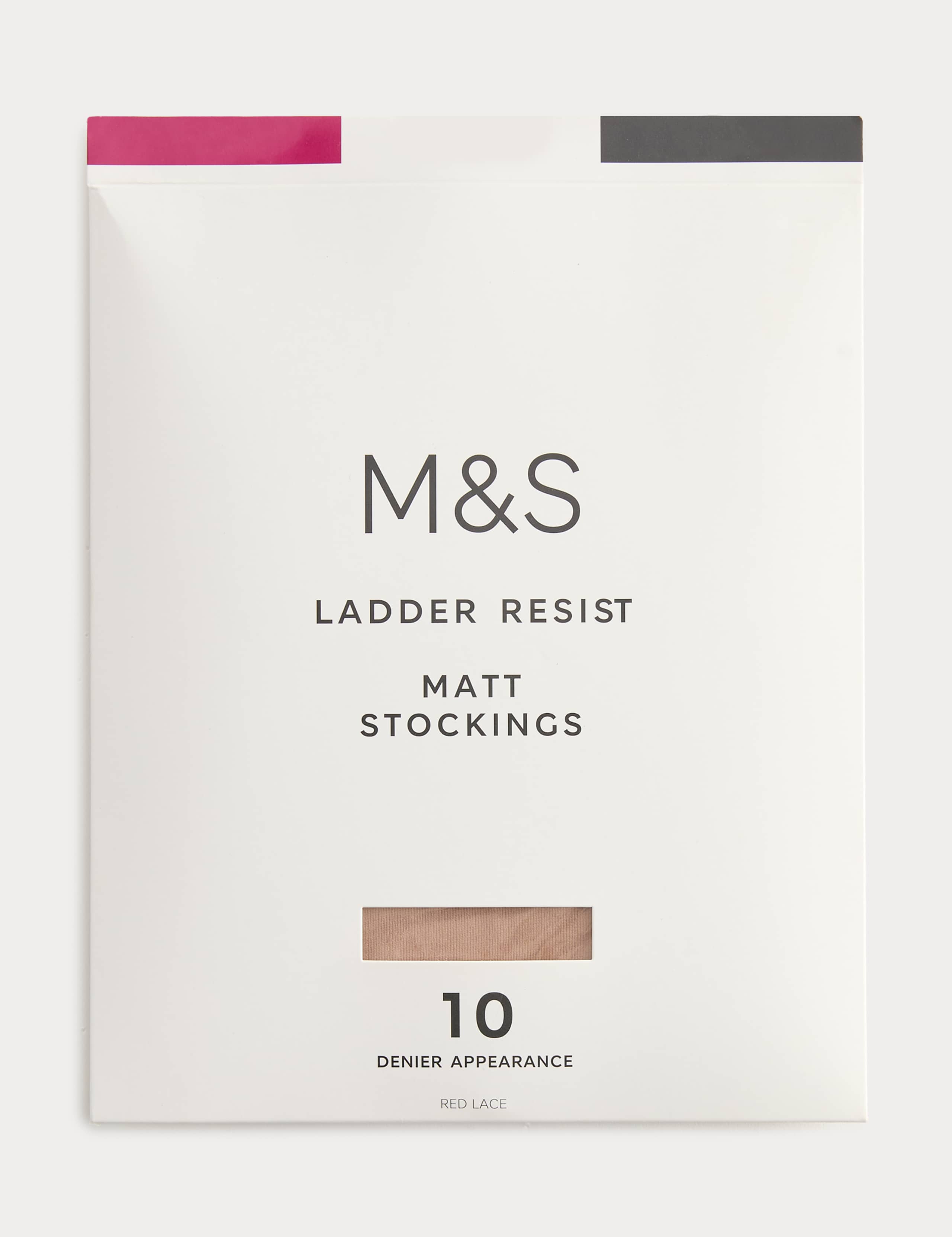 10 Denier Ladder Resist Matt Stockings