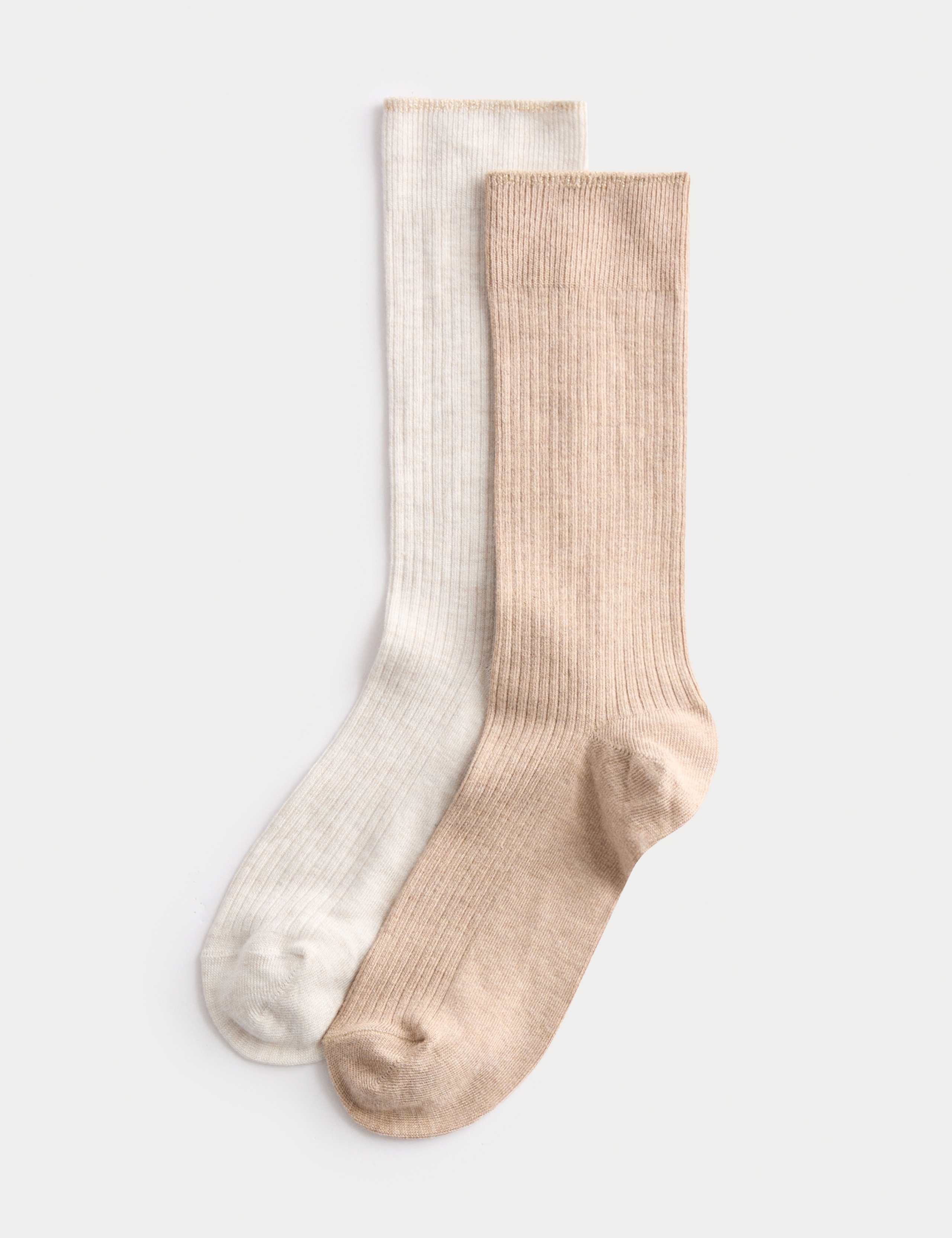2 Pack Supersoft Crew Socks