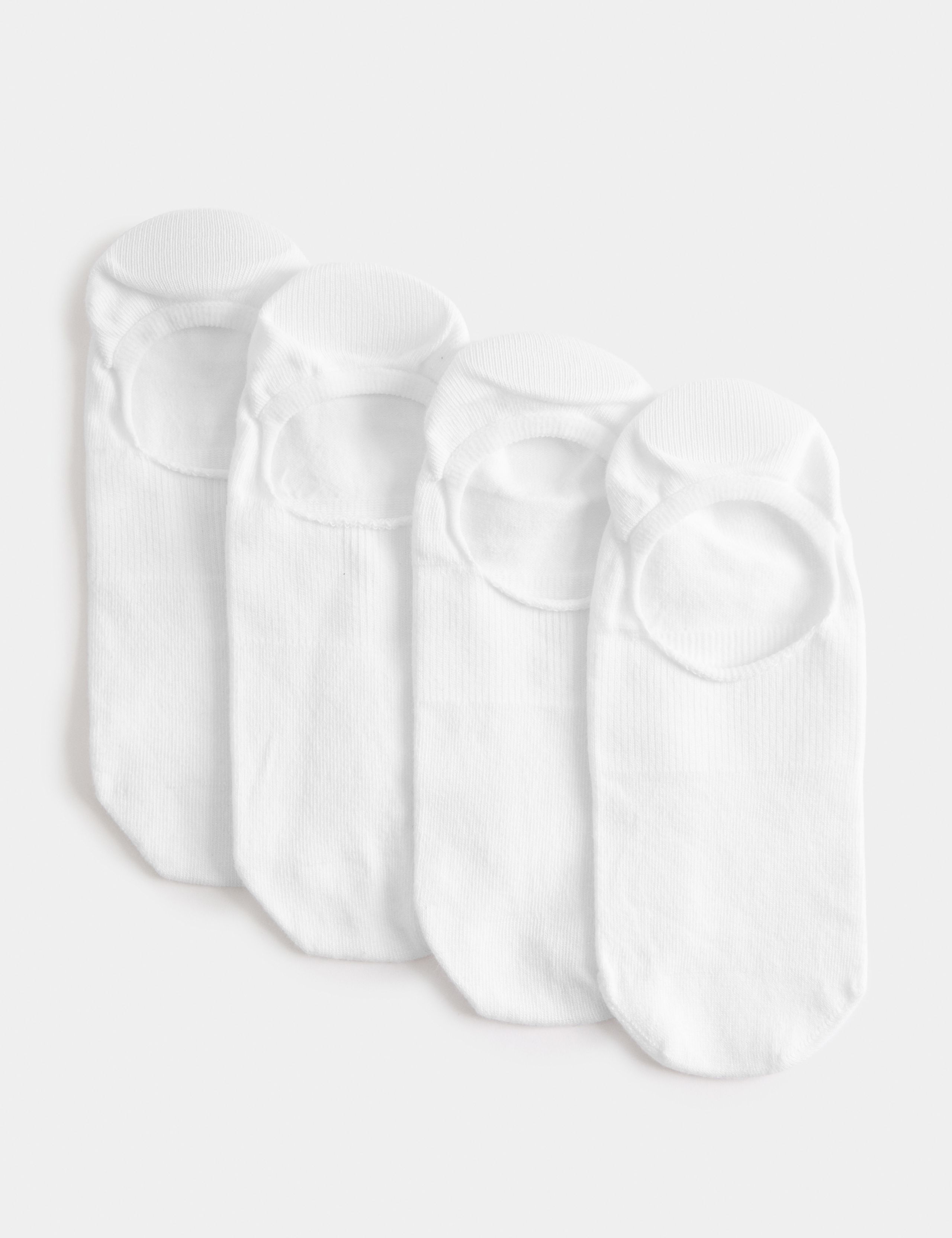 4pk Cotton Rich Invisible Trainer Liners™