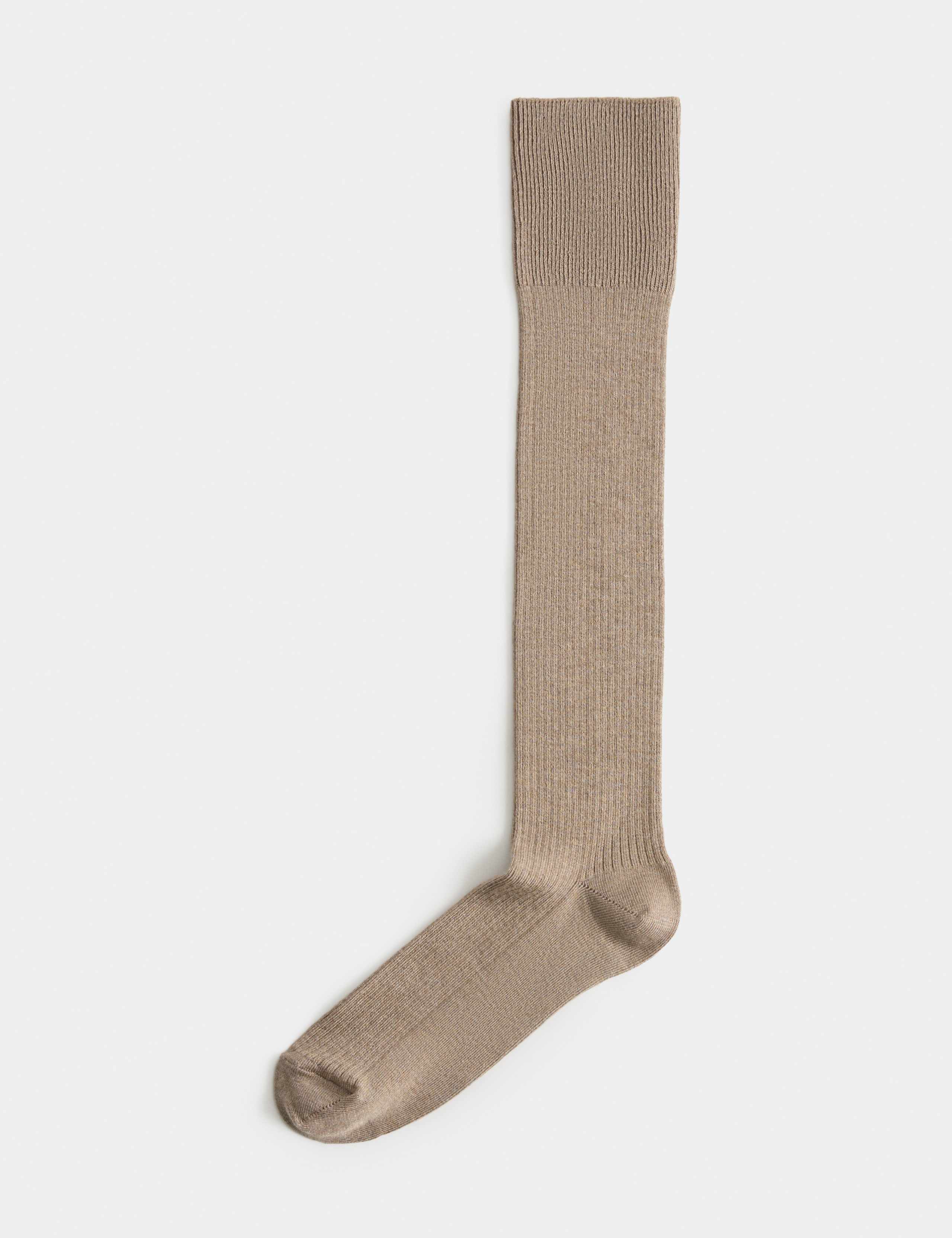 Supersoft Ribbed Knee High Socks