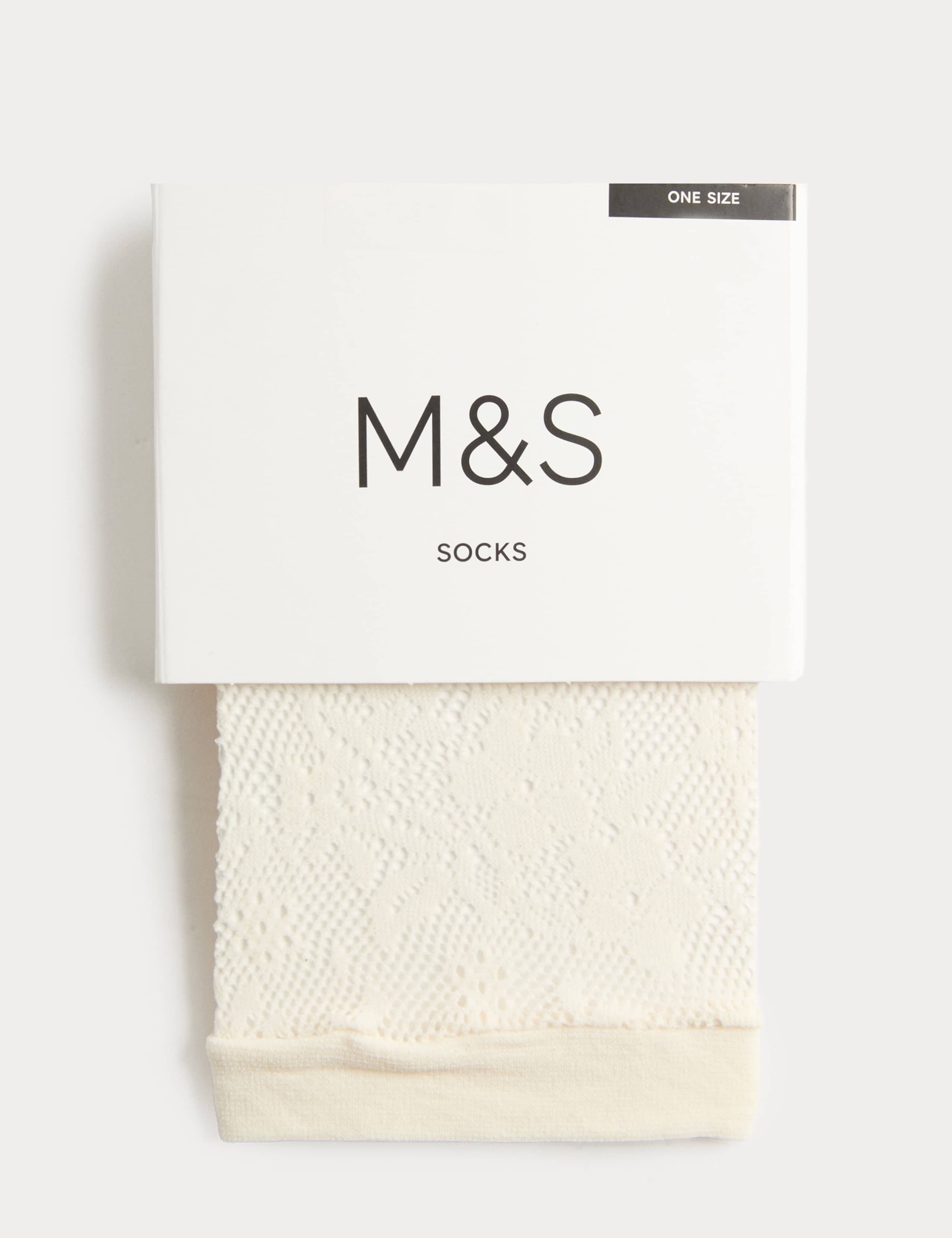 Fishnet Lace Ankle Highs