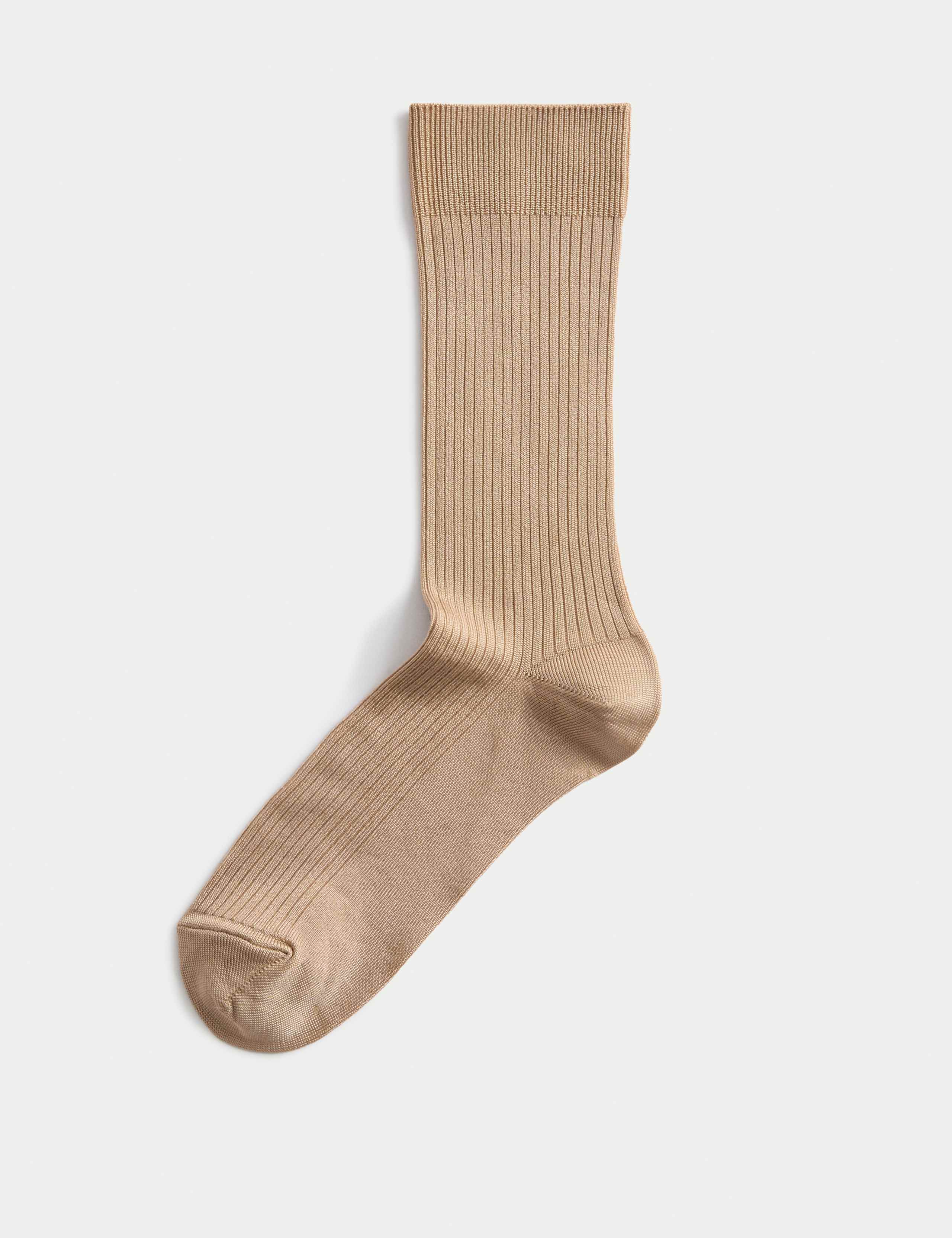 Rayon Mid Calf Socks
