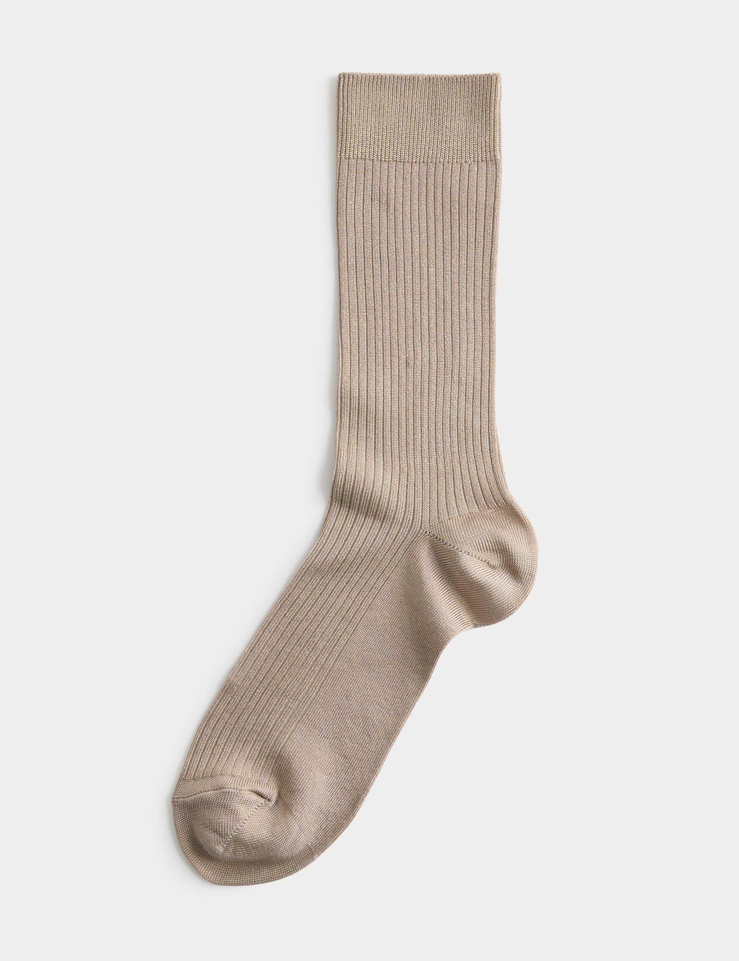 Rayon Mid Calf Socks