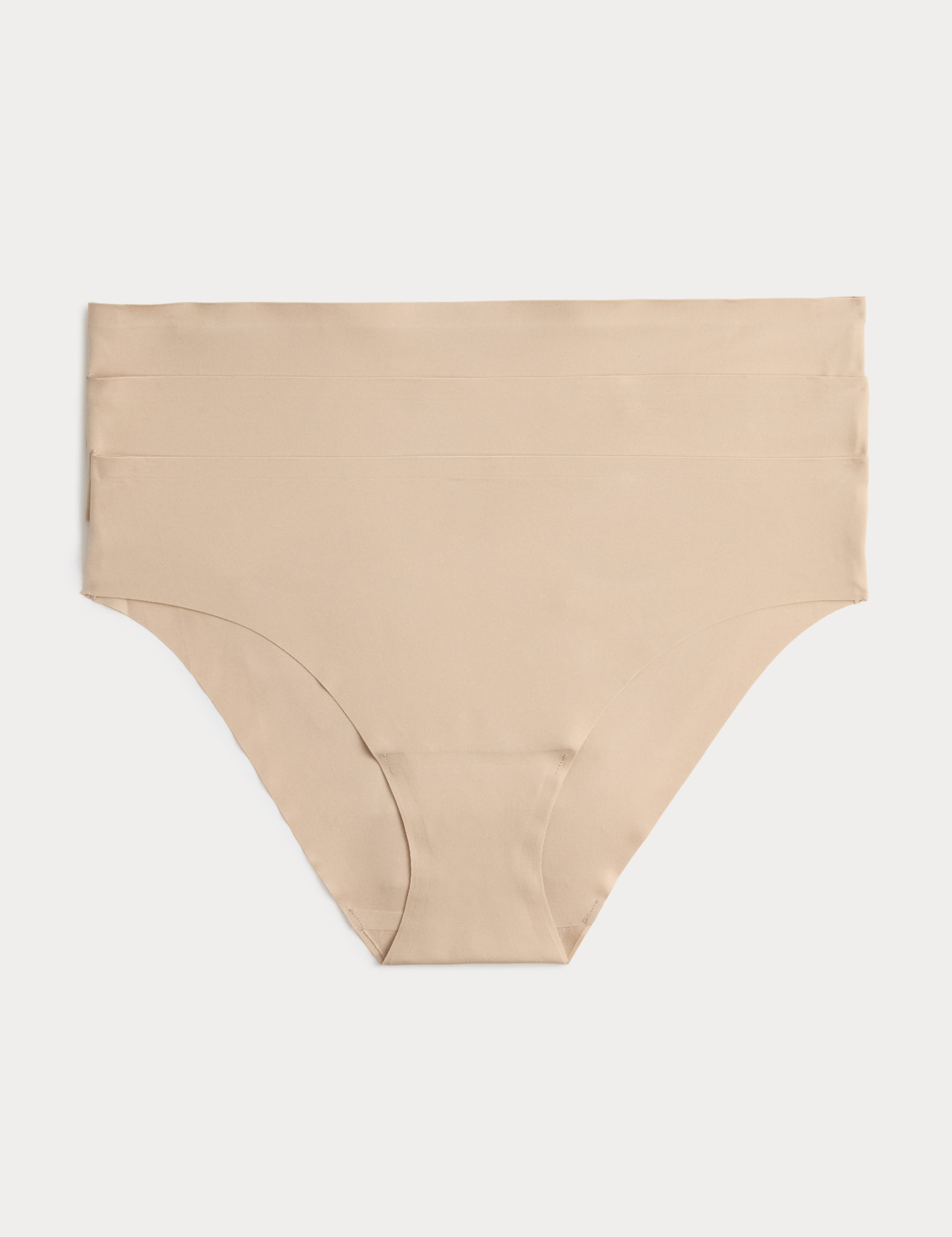 3pk Invisible No VPL Brazilian Knickers