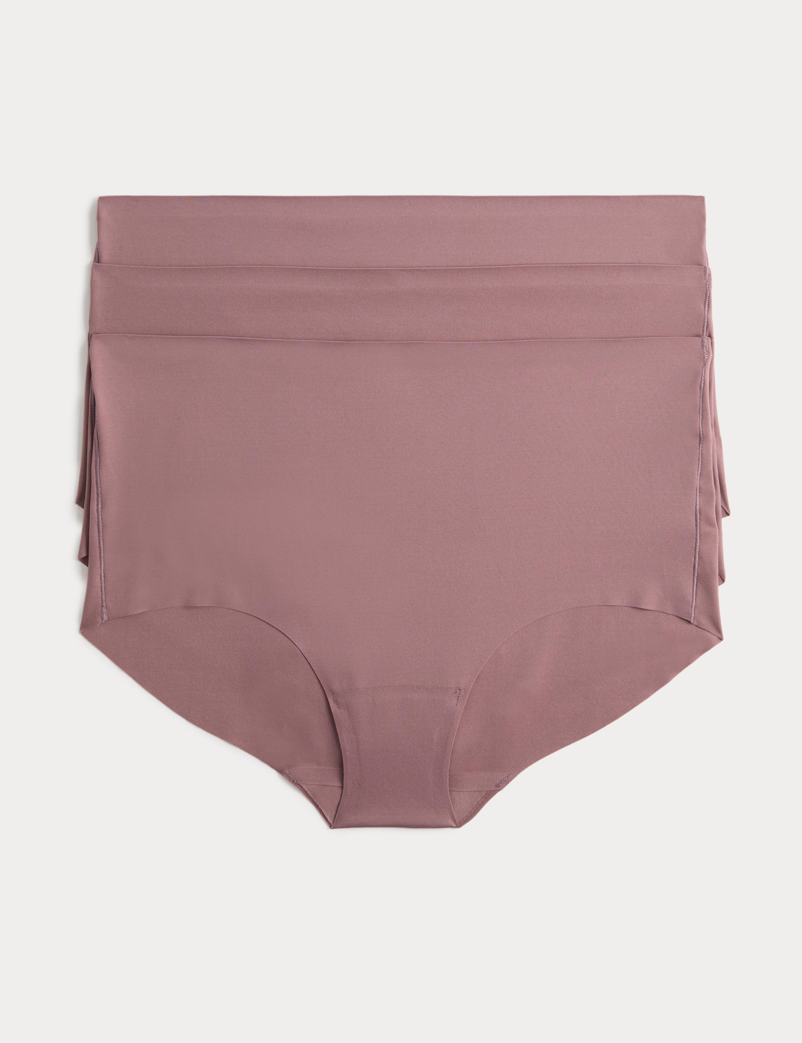 3pk No VPL High Rise Knicker Shorts
