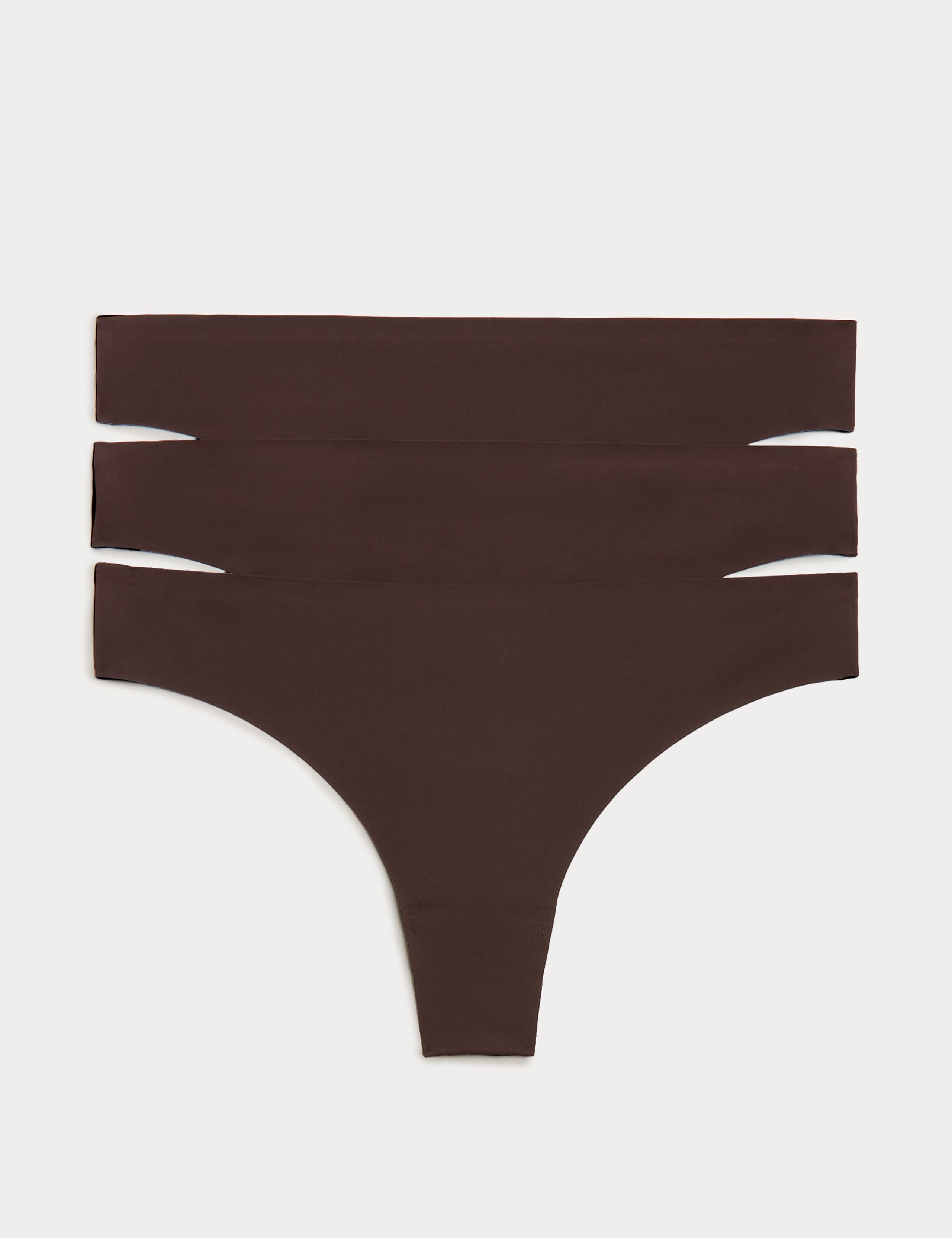 3pk Cotton Body Invisibles No VPL Thongs