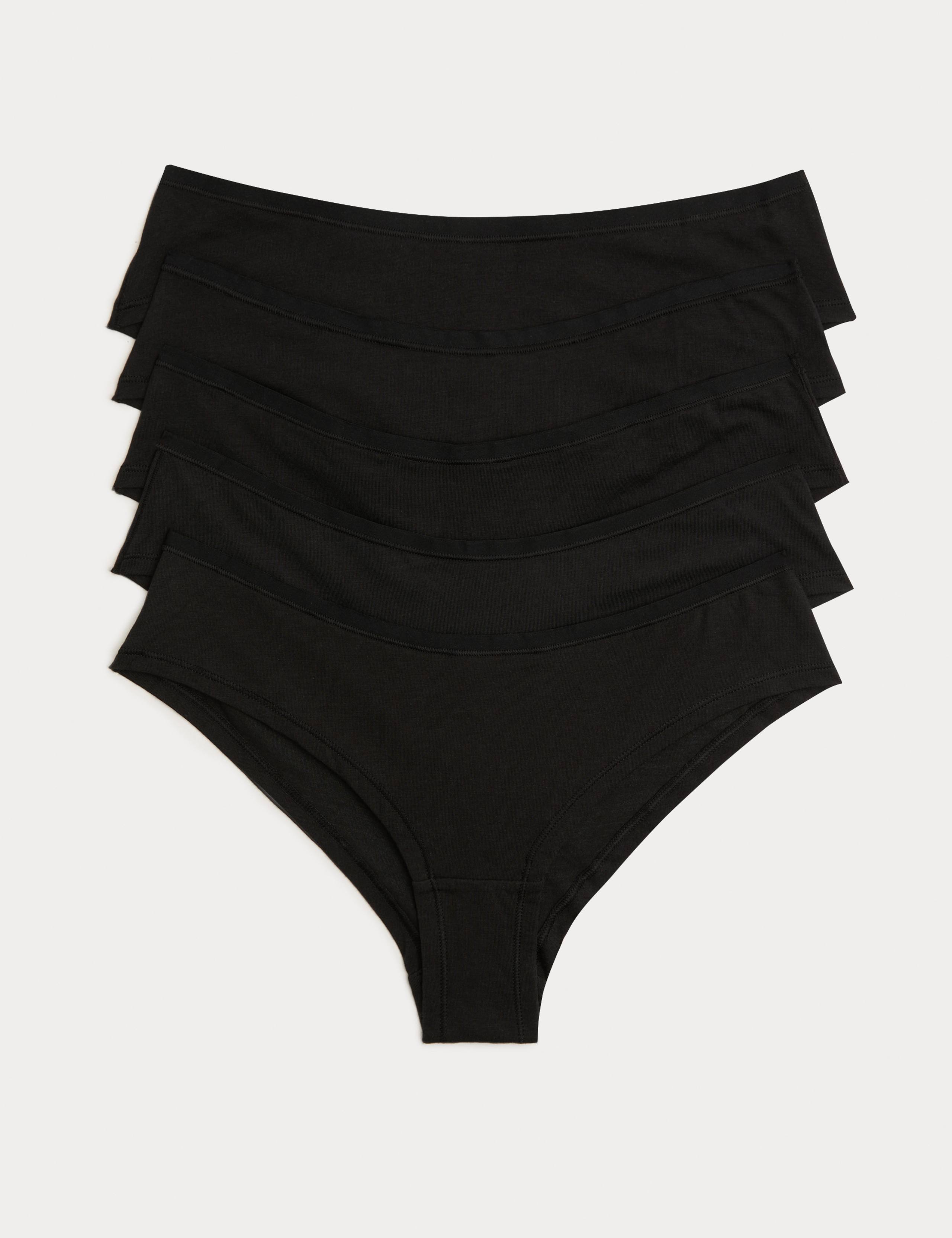 5 Pack Cotton Modal Hipster Knickers
