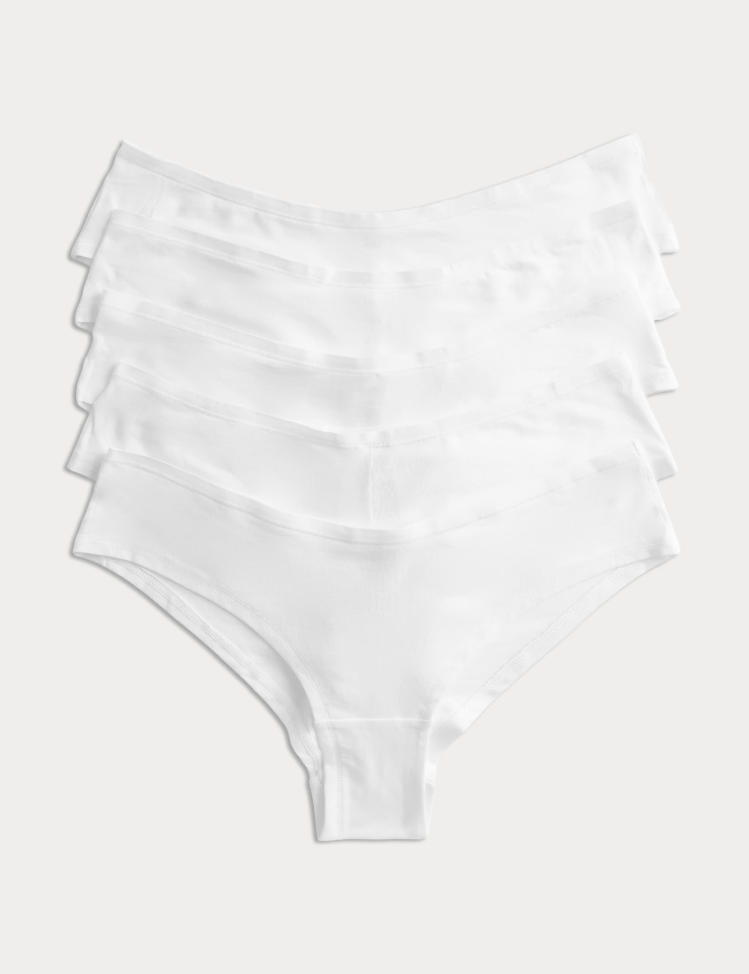 5 Pack Cotton Modal Hipster Knickers