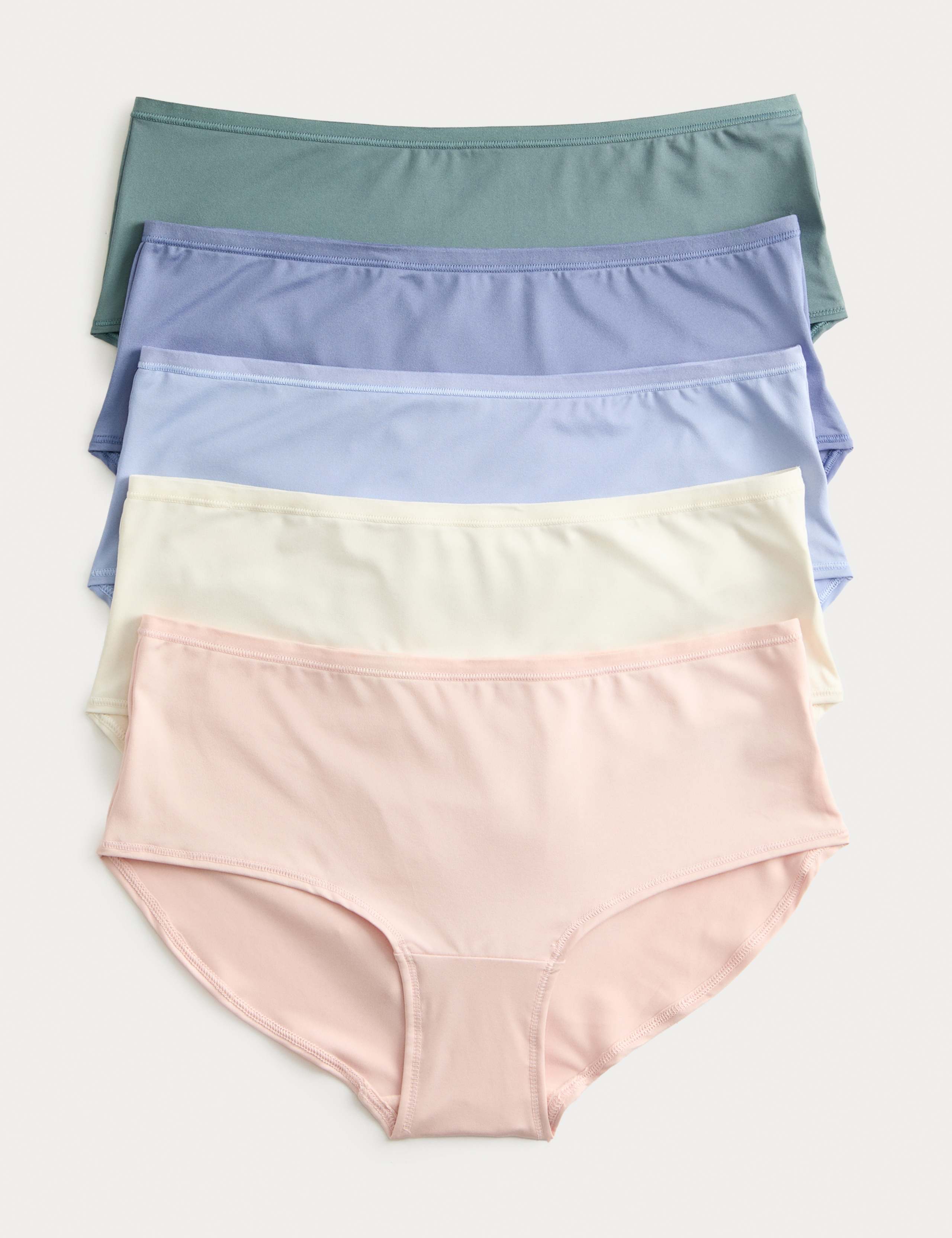 5pk Microfibre Low Rise Shorts