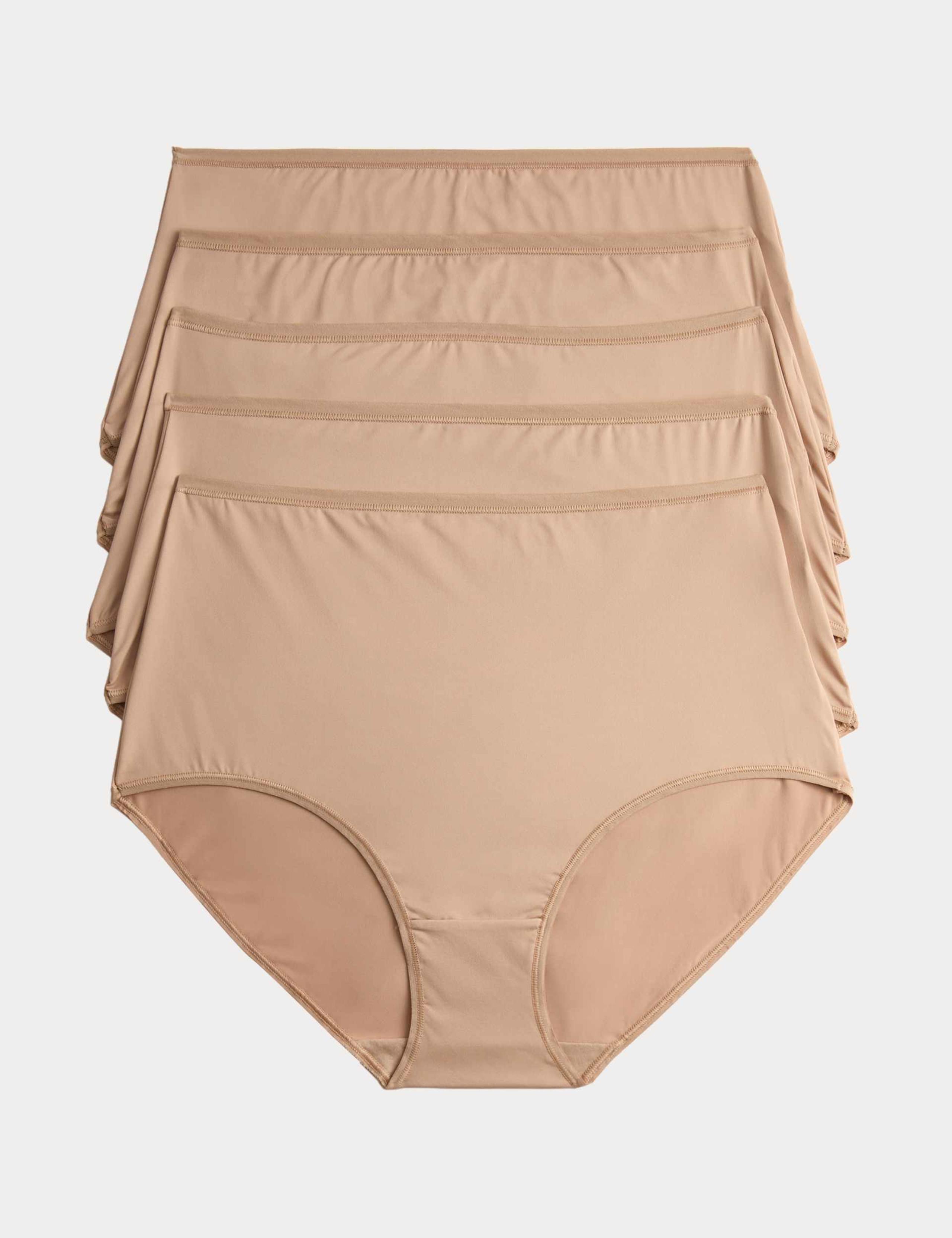 5pk Microfibre Full Briefs