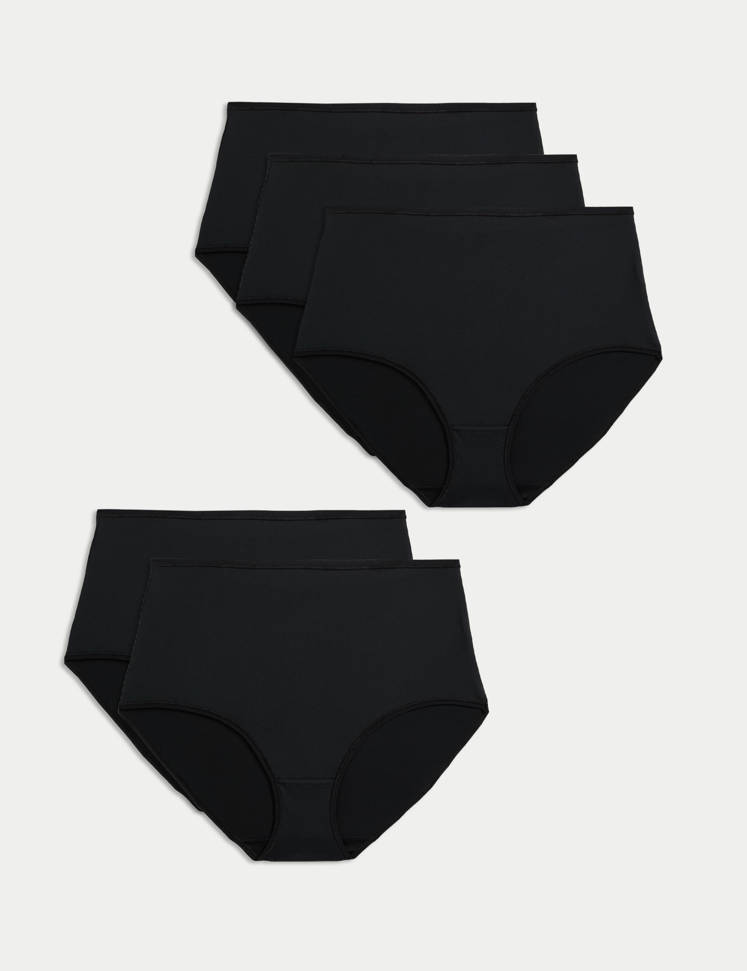 5pk Microfibre Full Briefs
