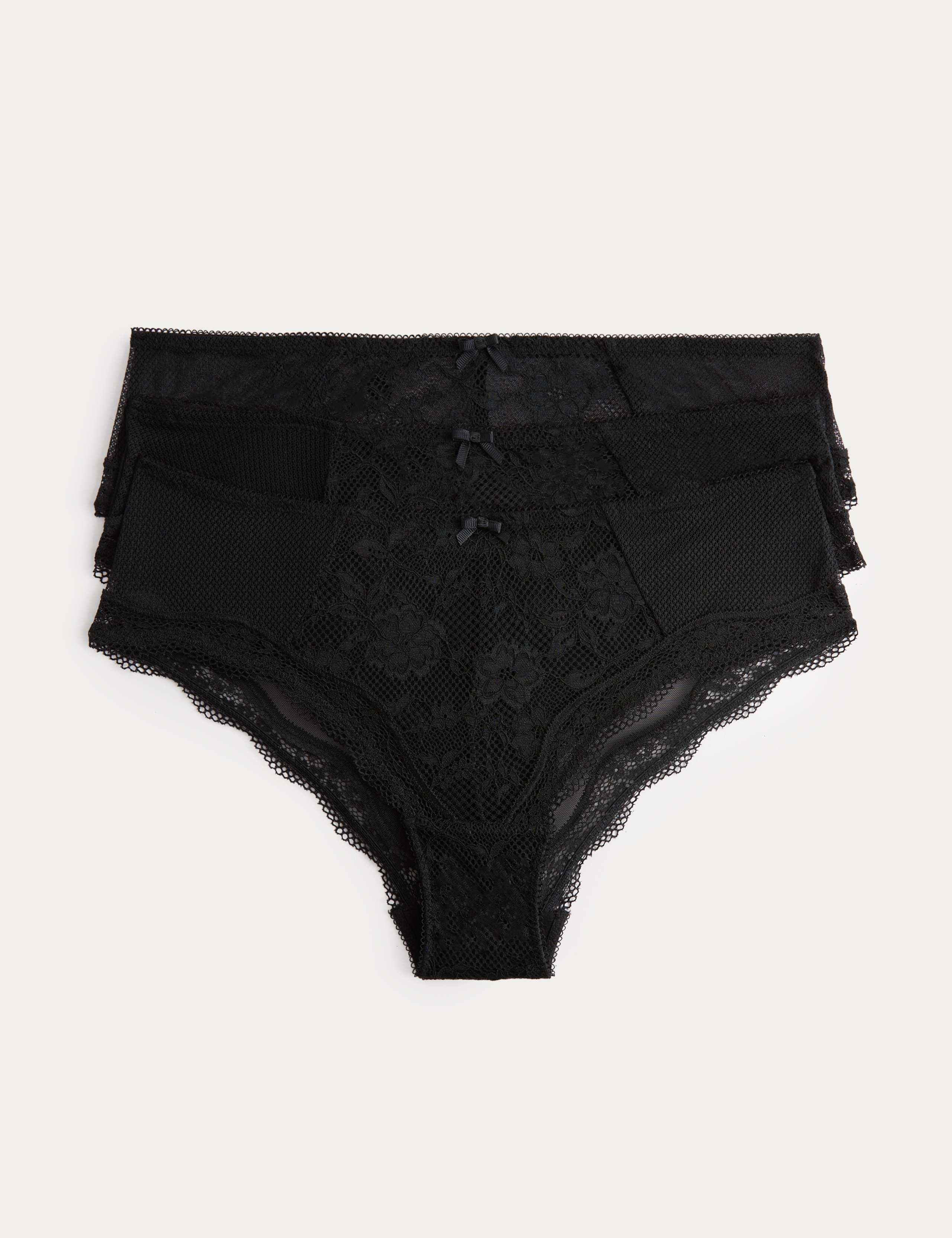 Jasmine Lace Non Wired Plunge Bra Set A-E 3 of 6