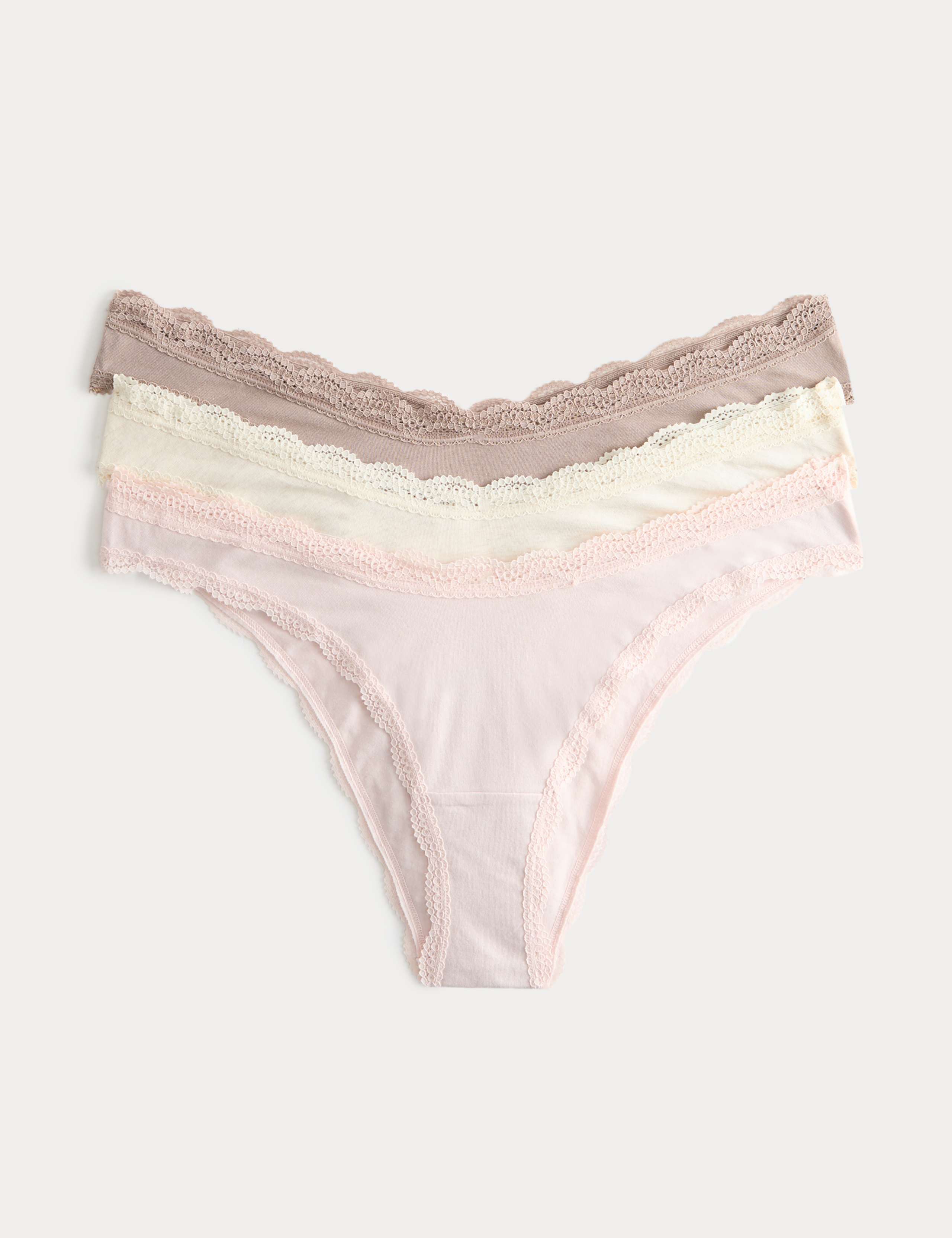 3 Pack Cotton Rich Dipped Miami Knickers