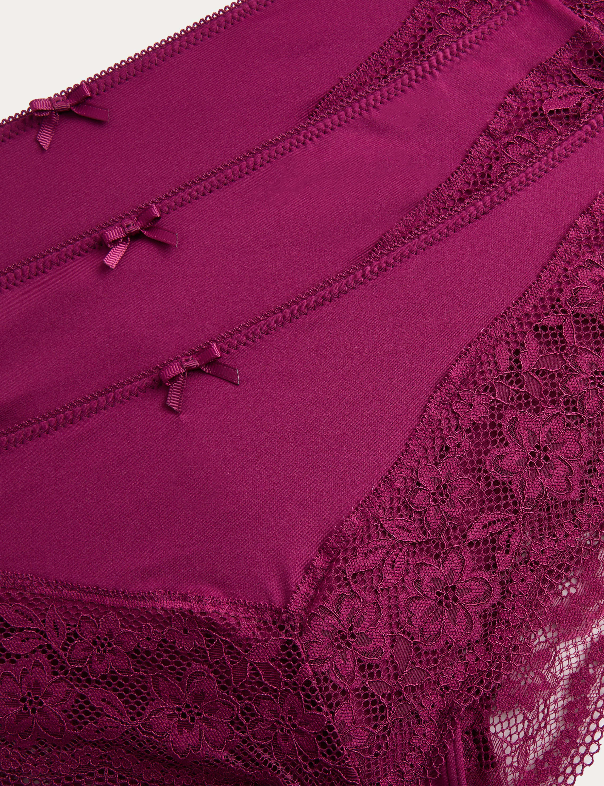 Jasmine Lace Wired Demi Cup Bra Set A-E 5 of 6