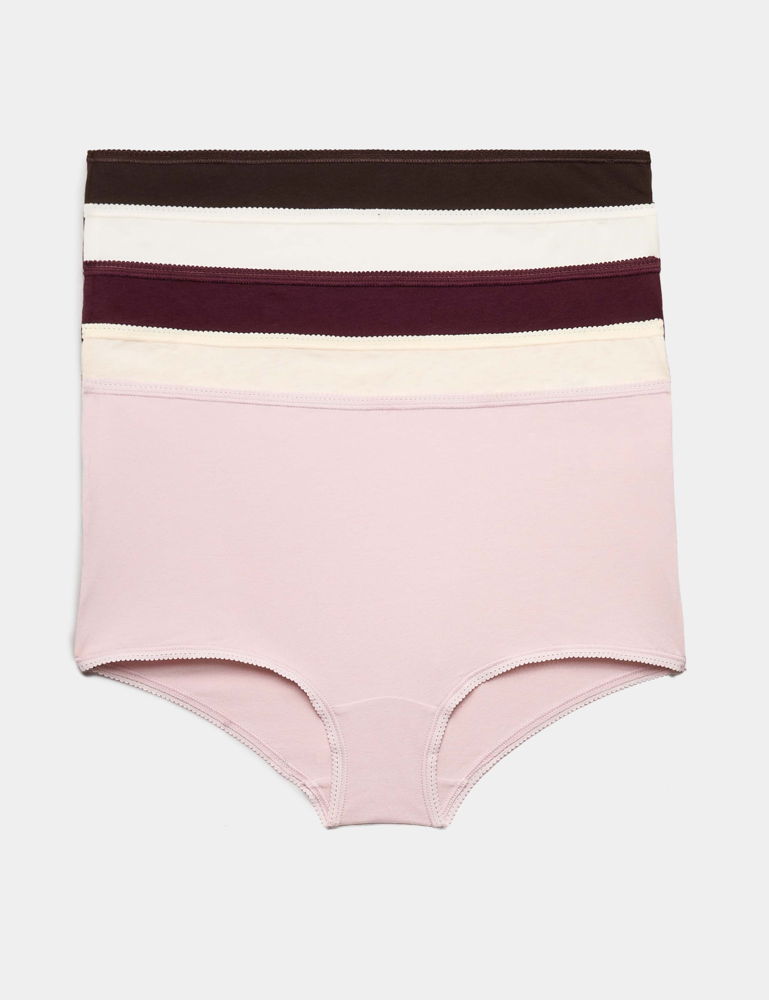 5pk Cotton Lycra® High Rise Shorts
