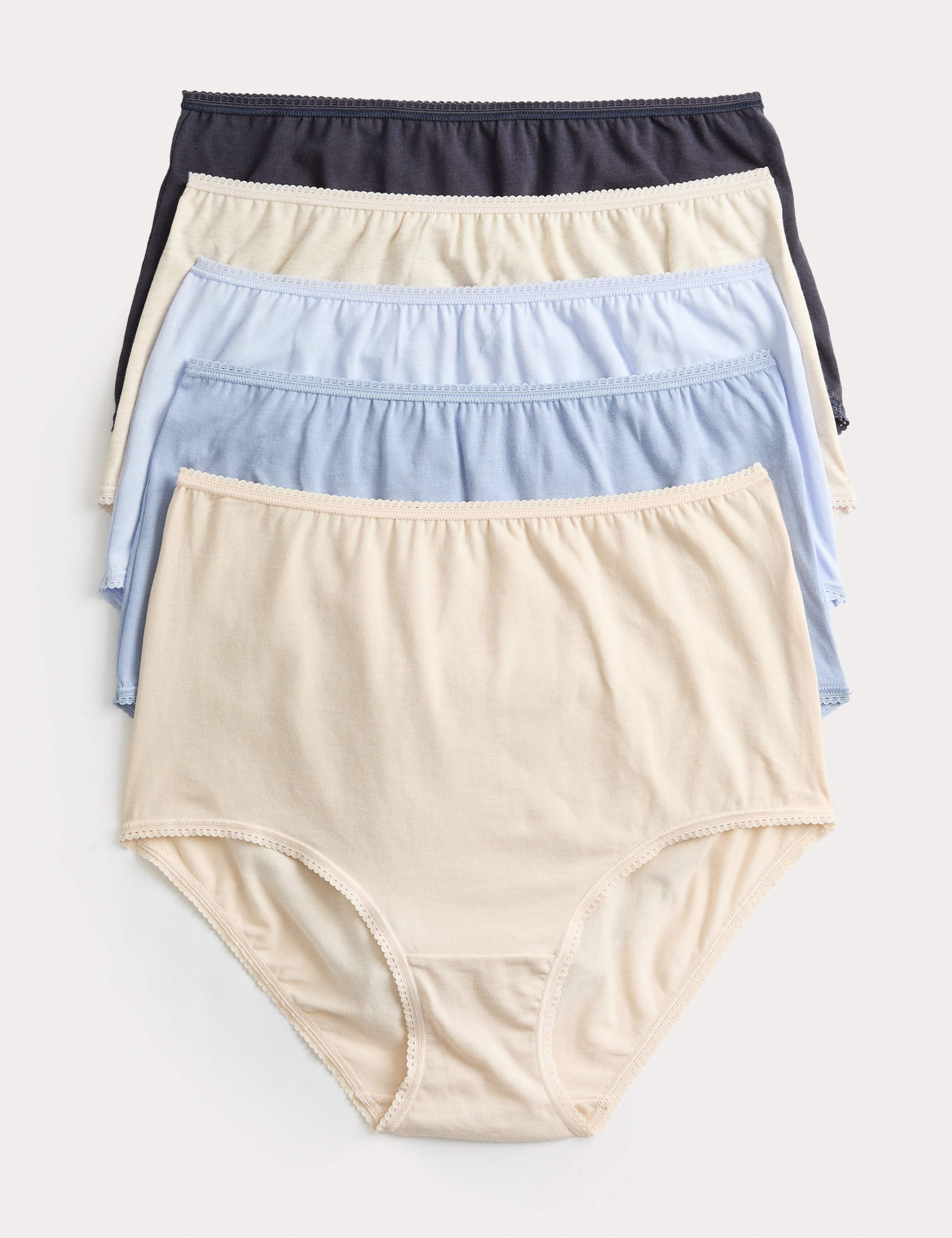 5pk Cotton Lycra® Full Briefs