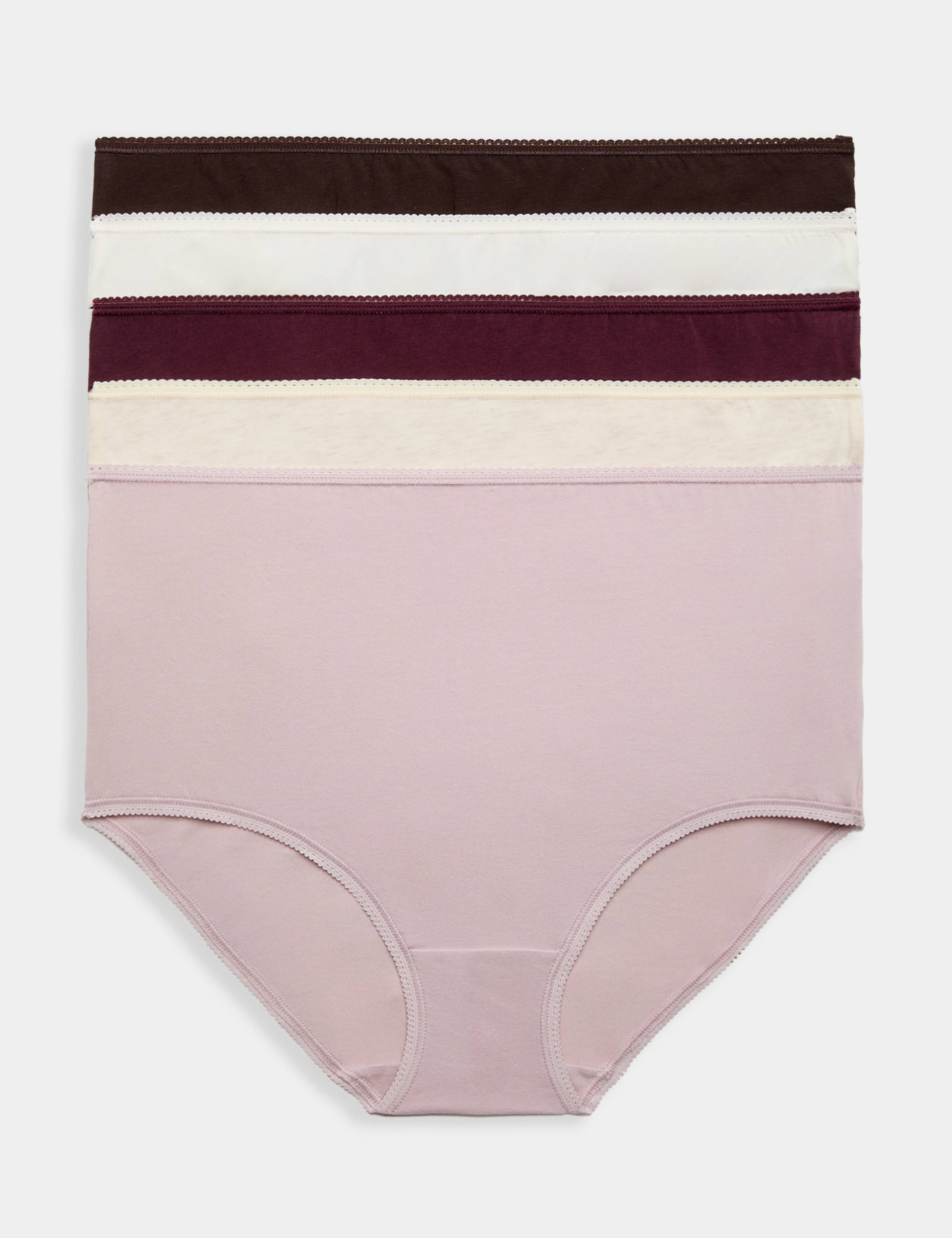 5pk Cotton Lycra® Full Briefs